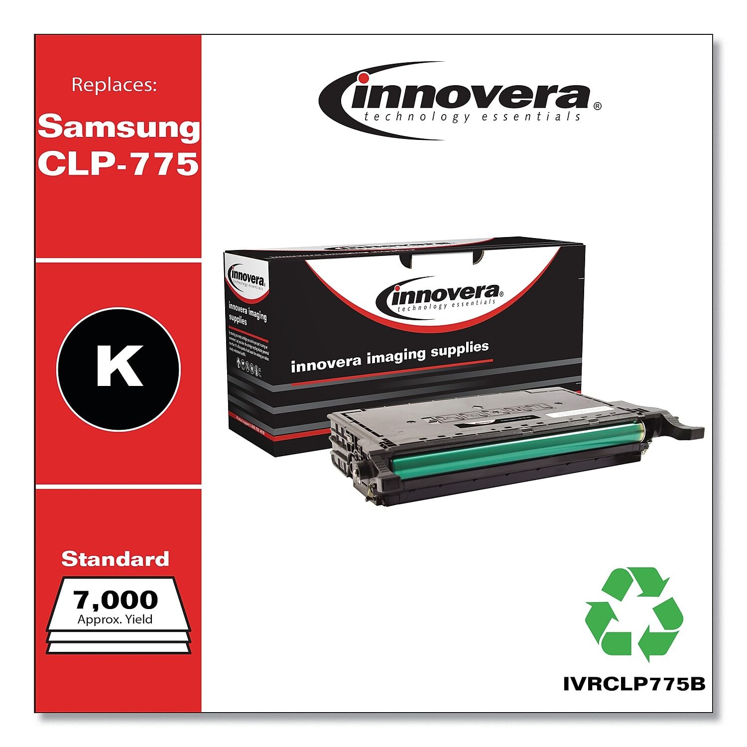 Innovera Remanufactured Black Toner, Replacement For Clt K609S, 7,000 Page Yield