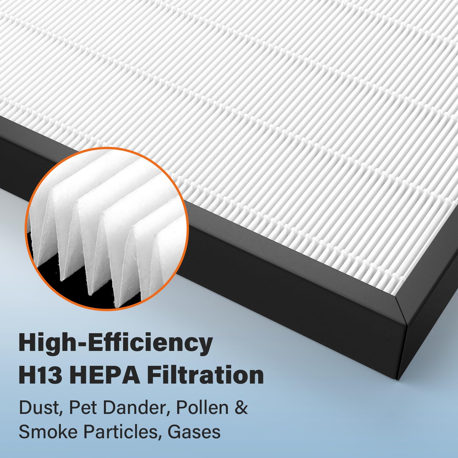 Air400 Filter Replacement For Bissell Air400, 2 True Hepa And 2 Carbon Filter With 8 Pre Filter, Compared To Part #2521,2520,336
