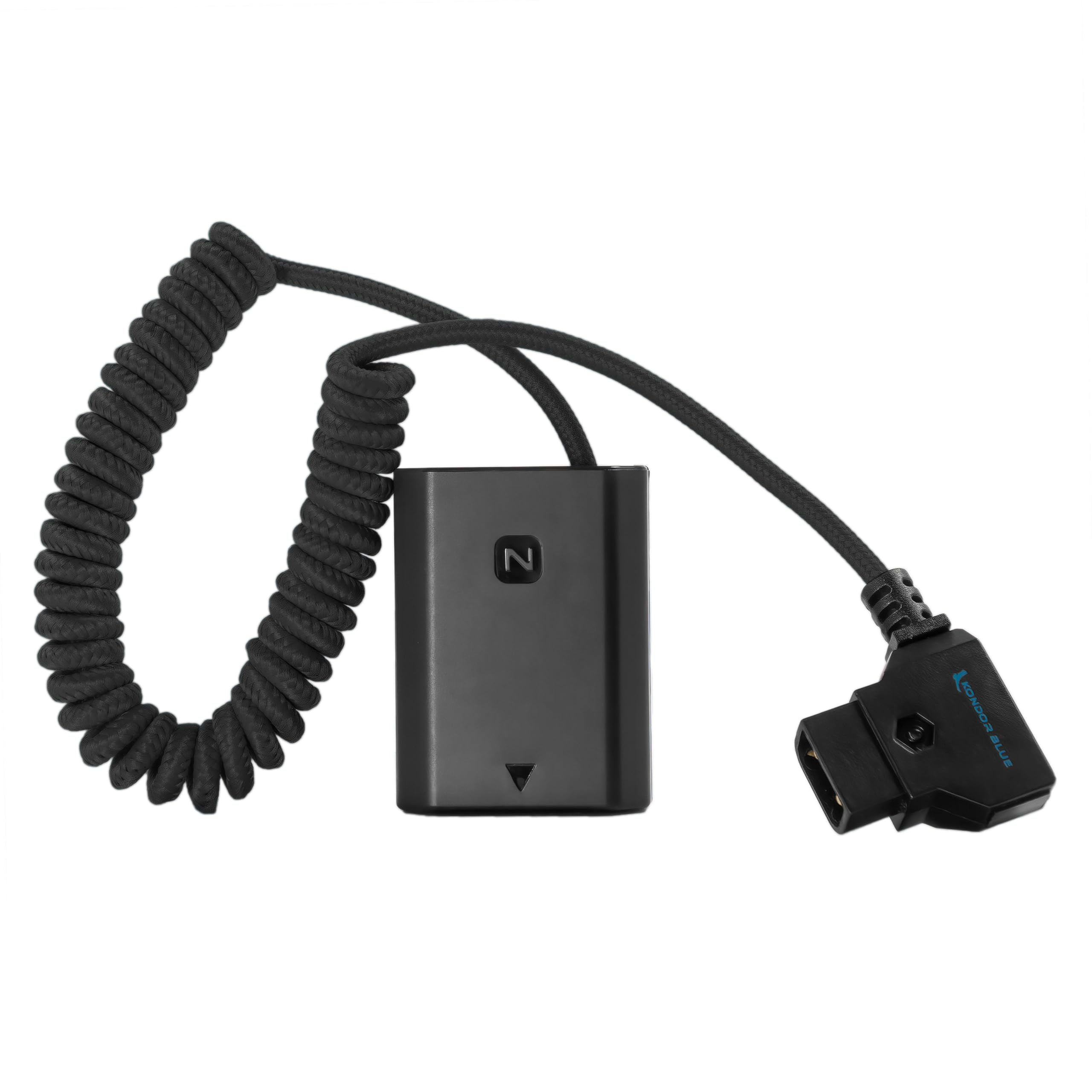 KONDOR BLUE | D-Tap to NP-FZ100 Dummy Battery Compatible with Sony A7/FX3/FX30 + More | 16-36 Ultra Durable, & Nylon Braided wit