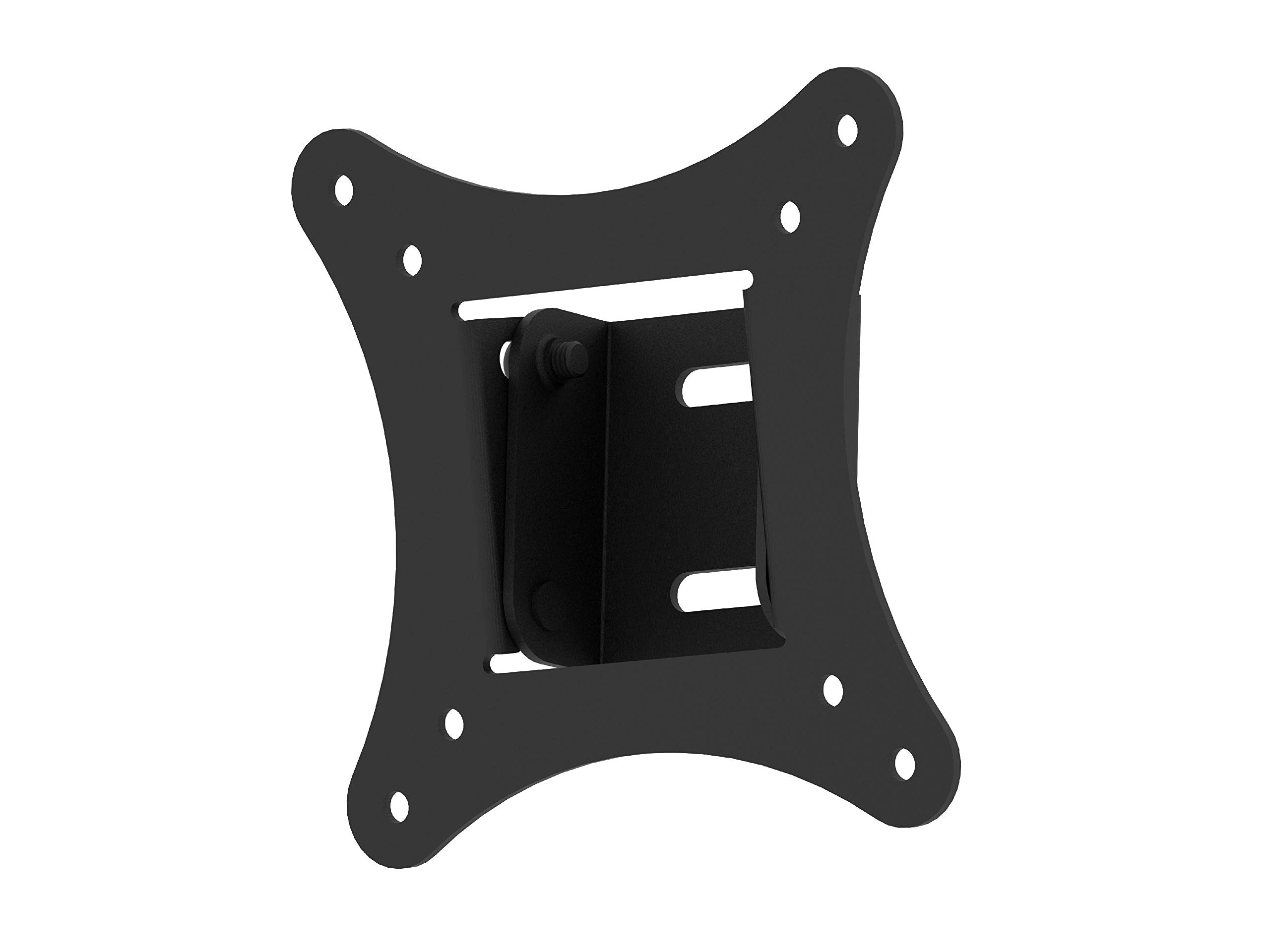 Avf El101B A Adjustable Tilt Low Profile Tv Mount For 12 Inch To 25 Inch Tv Or Monitor, Black, Universal Tv Wall Mounting Bracket, Vesa 50 X 50 To 100 X 100, Easy To Install, All Hardware Included