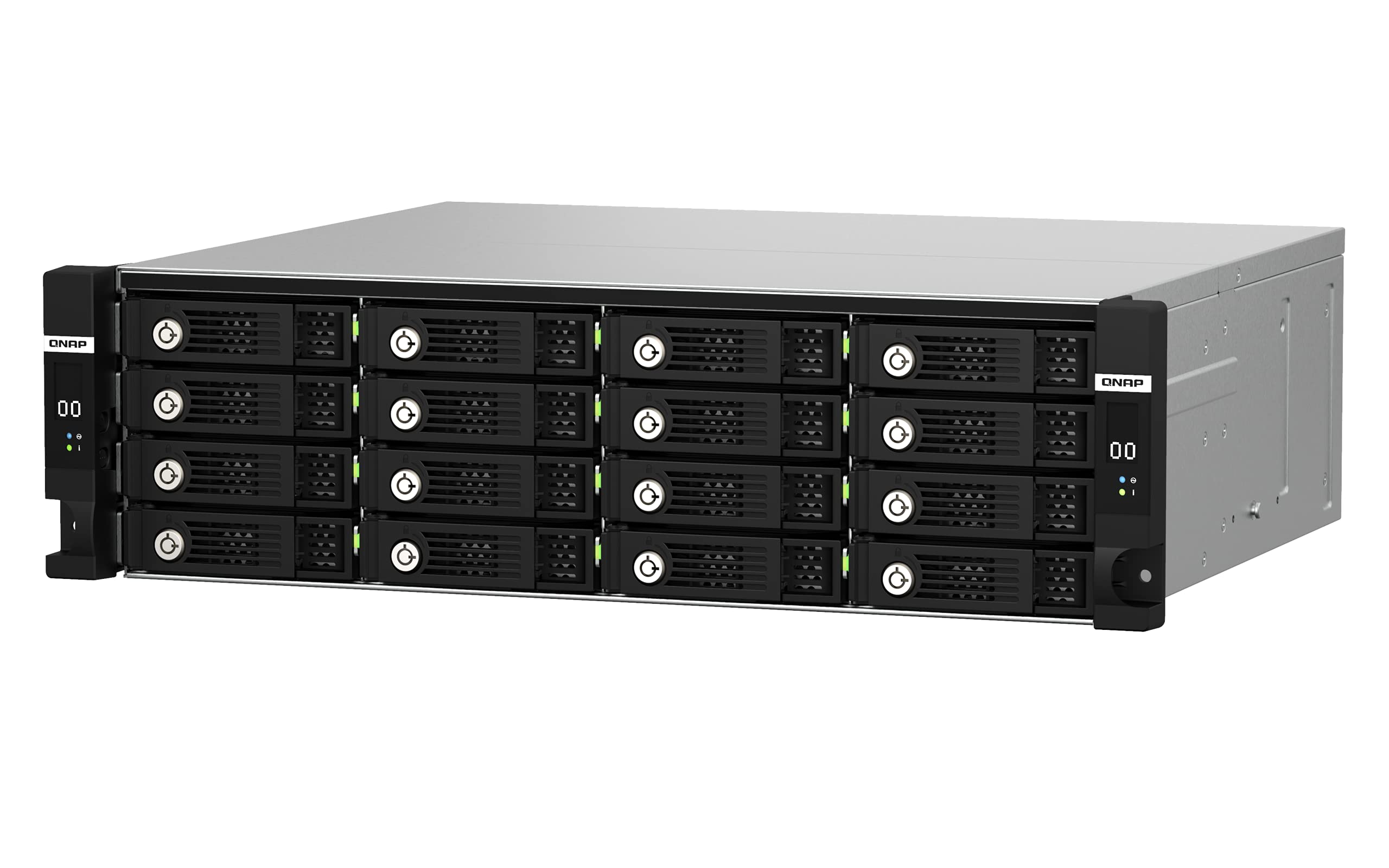 Qnap Tl R1620Sdc Us 16 Bay 3U Rackmount Dual Controller Sas 12Gb/S Jbod Expansion Enclosure (Diskless)