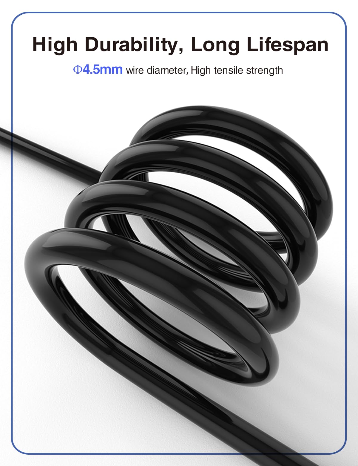 [2 Pack 16.5Ft 18Awg] Voltkare 12V Dc Power Extension Cable, 5.5X2.1Mm Male To Female Plugs, For Led Strips, Cctv Security Camer