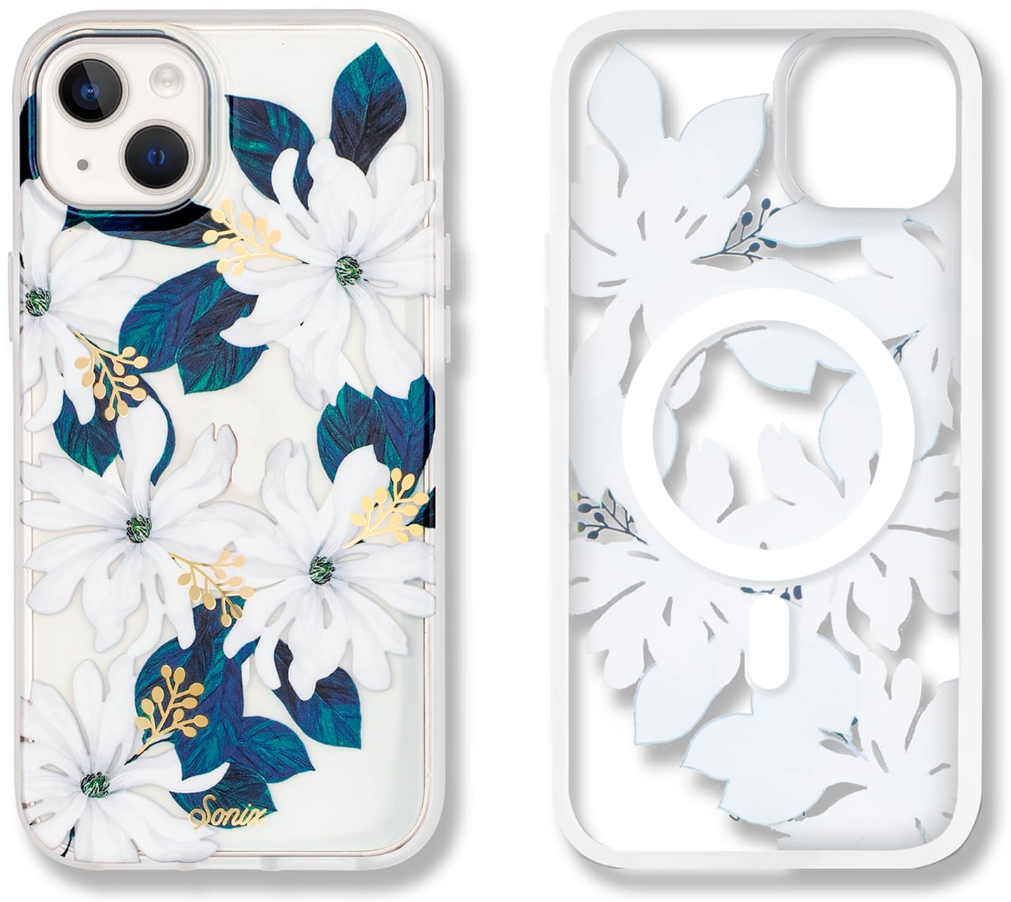 Sonix Case For Iphone 15 Plus, Iphone 14 Plus | Compatible With Magsafe | 10Ft Drop Tested | Delilah Flowers