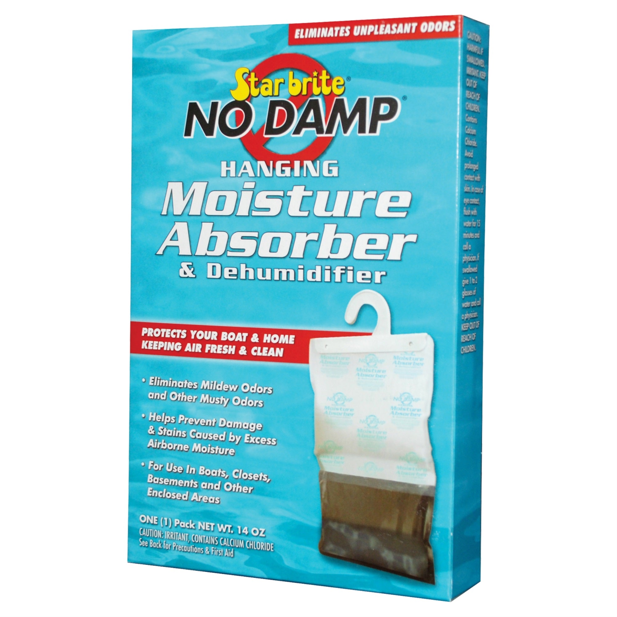 Star brite 085472 No Damp Hanging Moisture Bag  16 oz., Pack of 25
