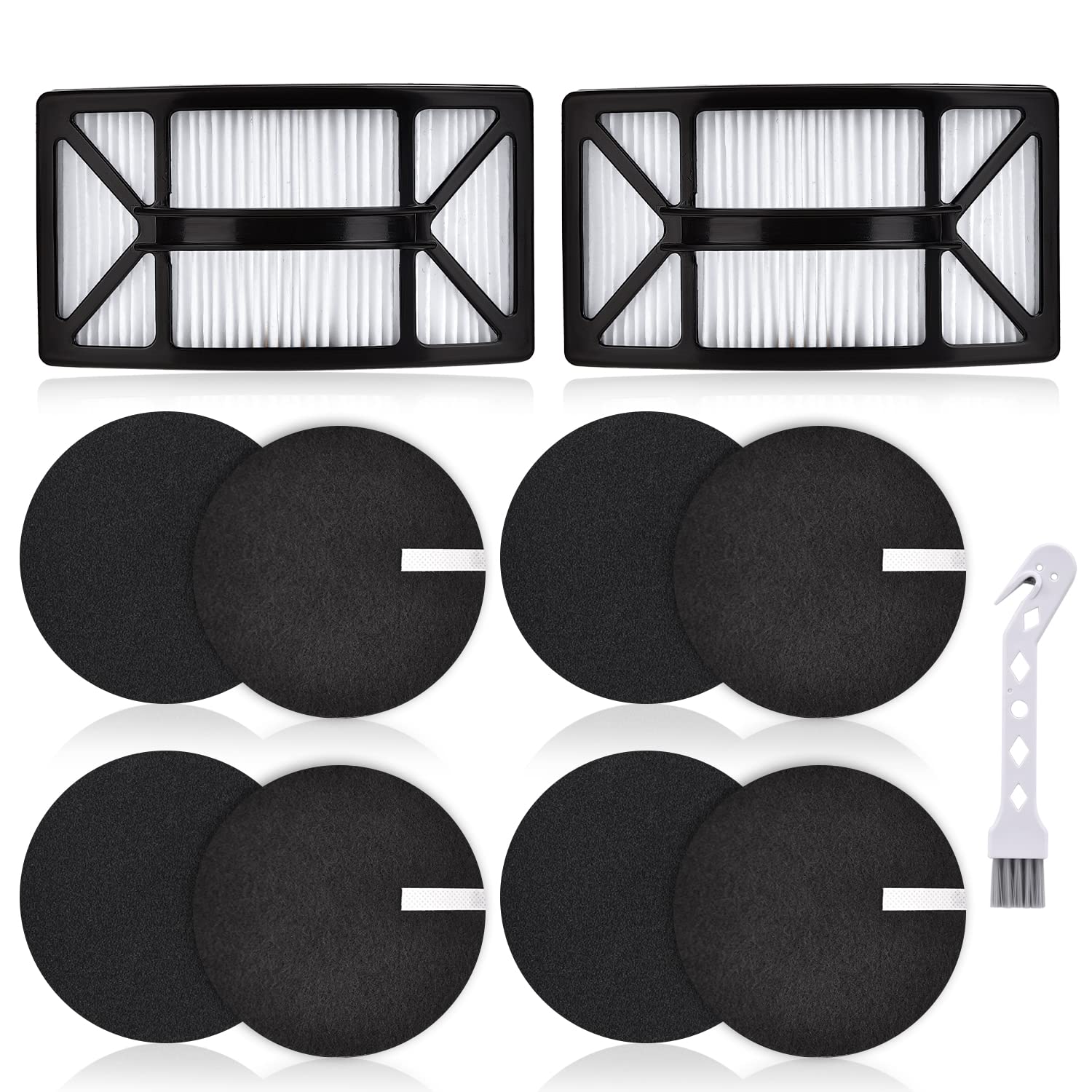 Anicell Filter Replacement For Bissell Cleanview 2492 2488 2486 2494 2487 2492 2491 2484 Powerclean Rewind Pet Vacuum, 4 Foam +