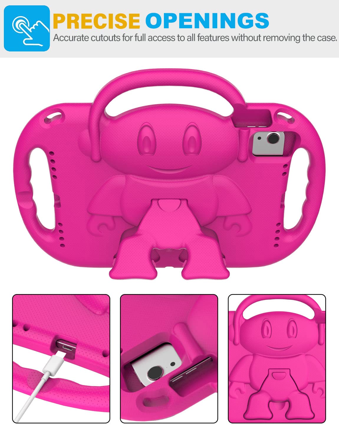 Suplik Kids Case For Ipad 10Th Generation & Air 11 (M2) 2024 & Air 5Th/4Th Gen 10.9& Pro 11, Durable Shockproof Case With Should