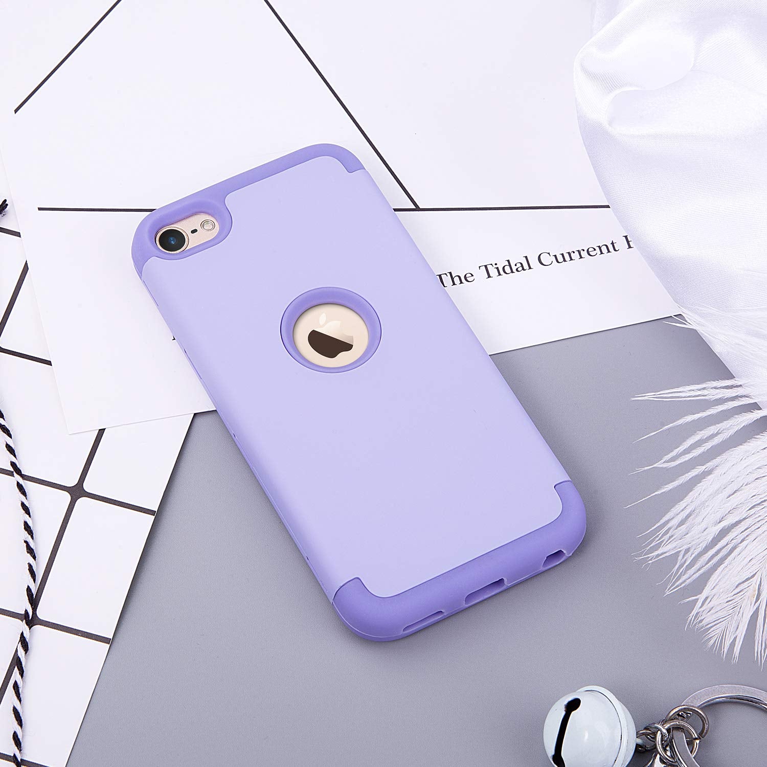 Idwell Ipod Touch Case With 2 Screen Protector, Three Layer Series Heavy Duty Protection Shockproof High Impact Protective Cover