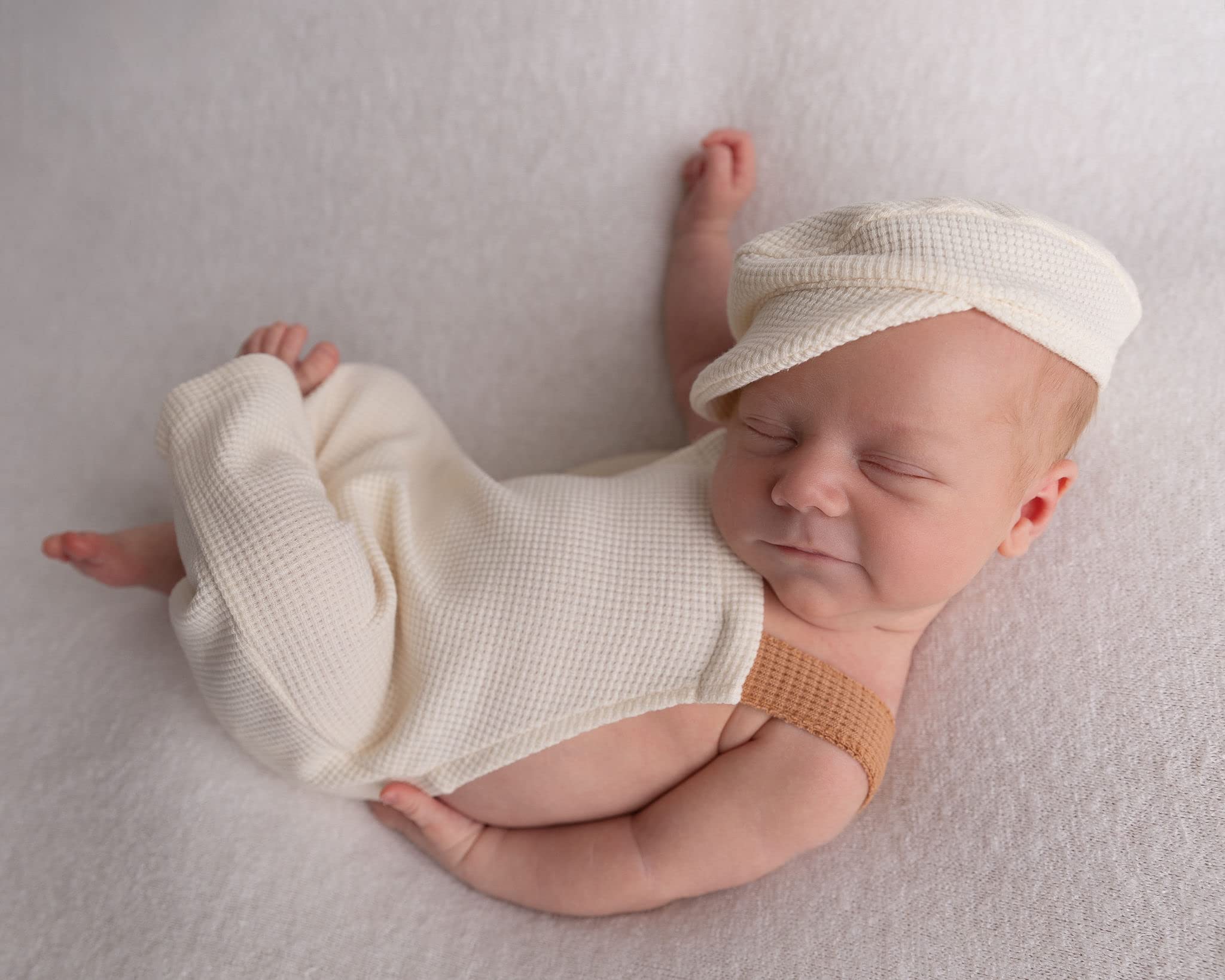 Giggle Angel Newborn Photography Props Set Baby Boy Newborn Outfits Overalls Boy Costume With Cap 0 1 Month