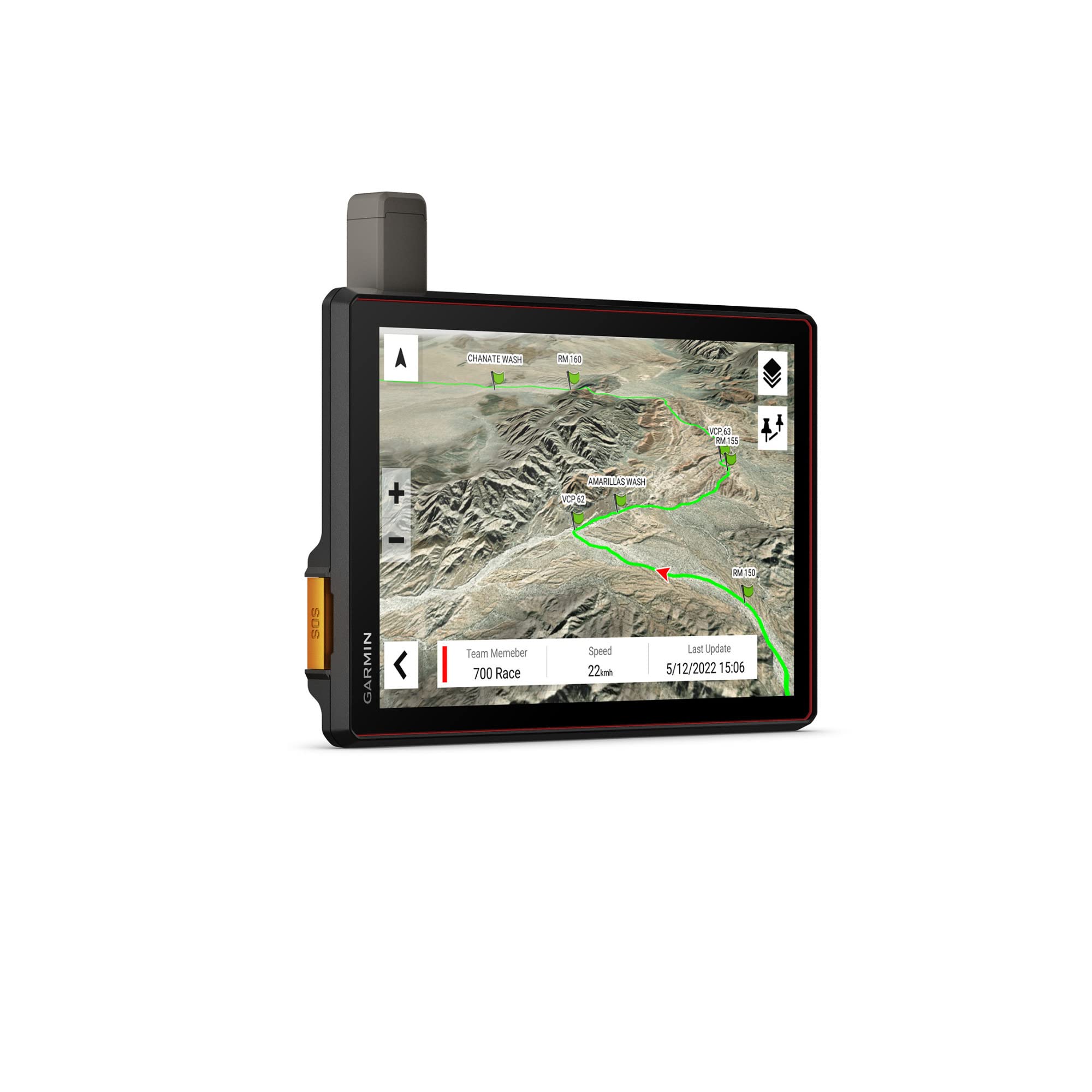 Garmin Tread Xl - Baja Chase Edition, Rugged, Ultrabright 10    Off-Road Chase Navigator, Portable Gps For Baja Support Trucks,