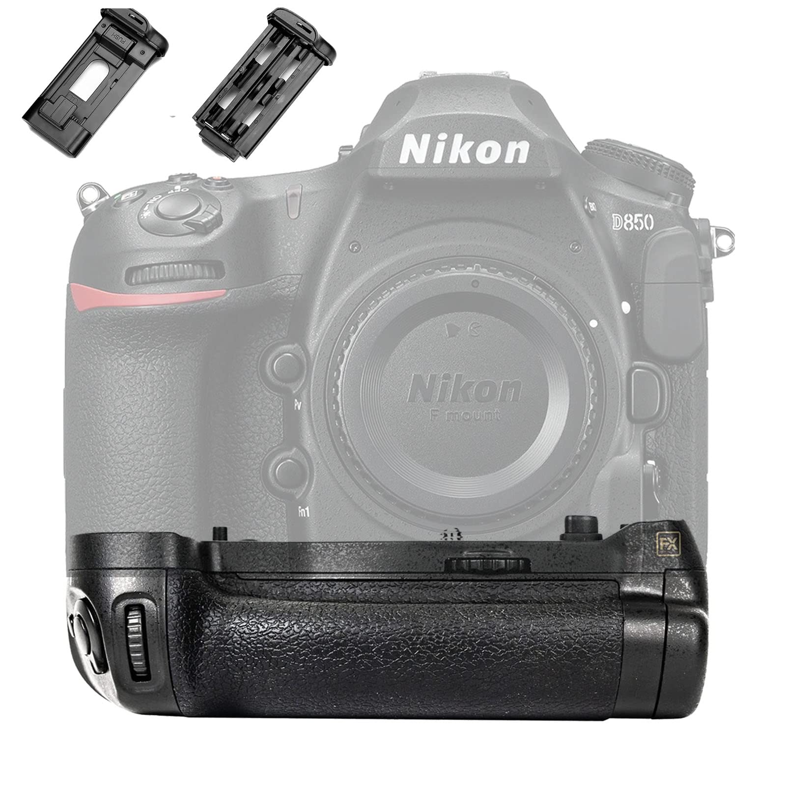 Mb D18 Battery Grip For Nikon D850 Dslr Camera, Replacement For Nikon Mb D18 Battery Grip,Used To Replace Nikon En El18A, En El1