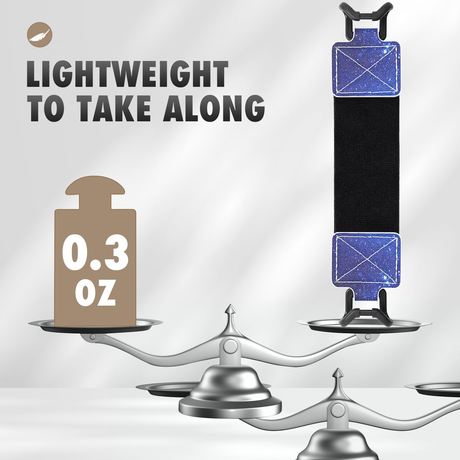 Moko Security Hand Strap For 9 11 Inch Tablets, Ipad Pro/Air/Kindle Fire Hd/Samsung   High Elasticity Versatile Hand Strap, Ligh