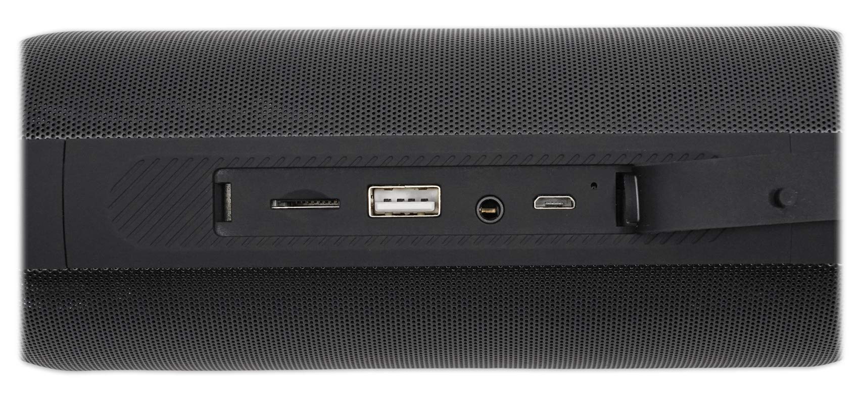 Rockville Rpb25 40 Watt Portable/Outdoor Bluetooth Speaker W/Usb+Sd+Aux In+Fm, Black, Small