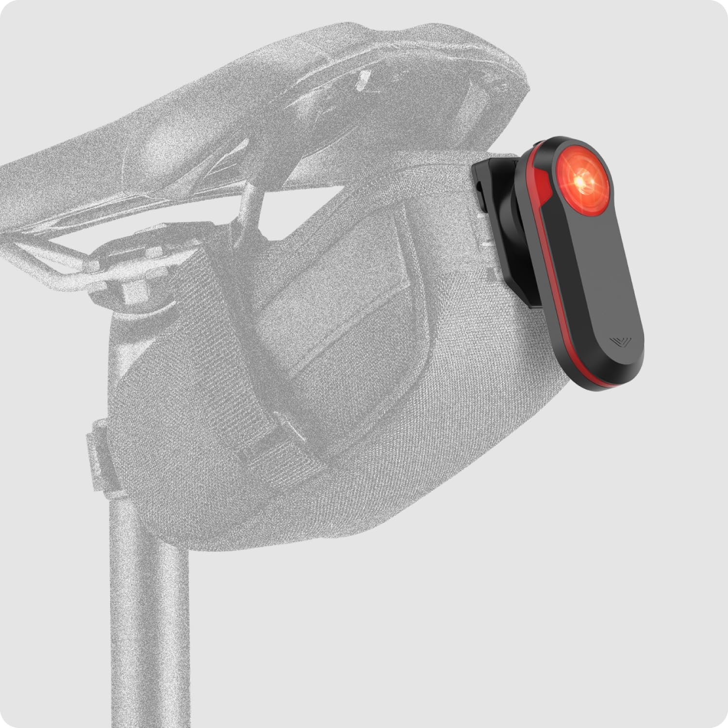 Tusita Cycling Saddle Bag Clip Mount (Small Slot) Compatible With Garmin Varia Rtl515, Rtl510, Rvr315