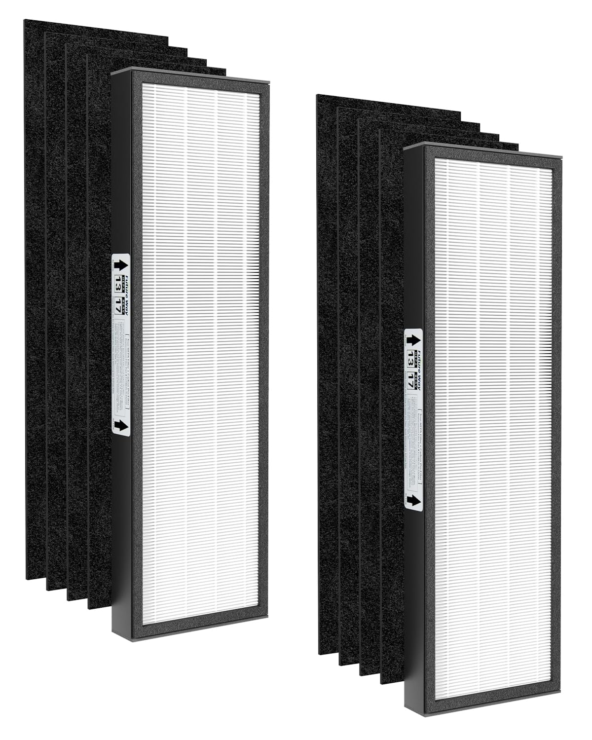 2 Pack Flt4825 Filter B Replacement Compatible With Ac4825E, Ac4850Pt, Ac4900, Ac4300, H13 True Hepa Filter With Pet Pure Treatm