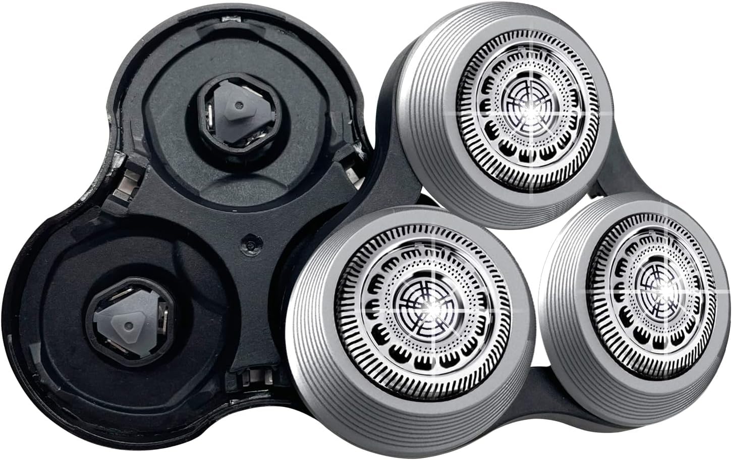 Evergreen Luxe Sh90 Replacement Rotary Heads Compatible With Philips Norelco Shavers Series 9000 S9000 S8000 Sh90 Replacement He