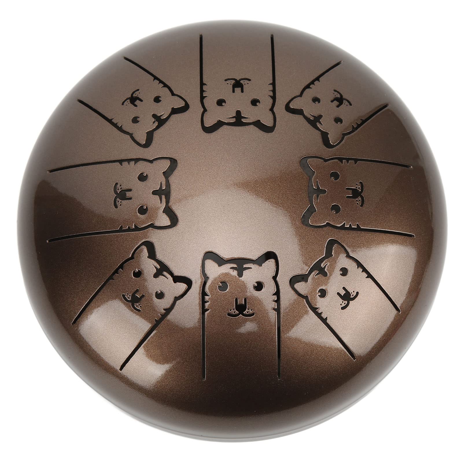 5.5In Tongue Drum, Multifunctional Percussion Ethereal Drum For Music Education For Religious Events