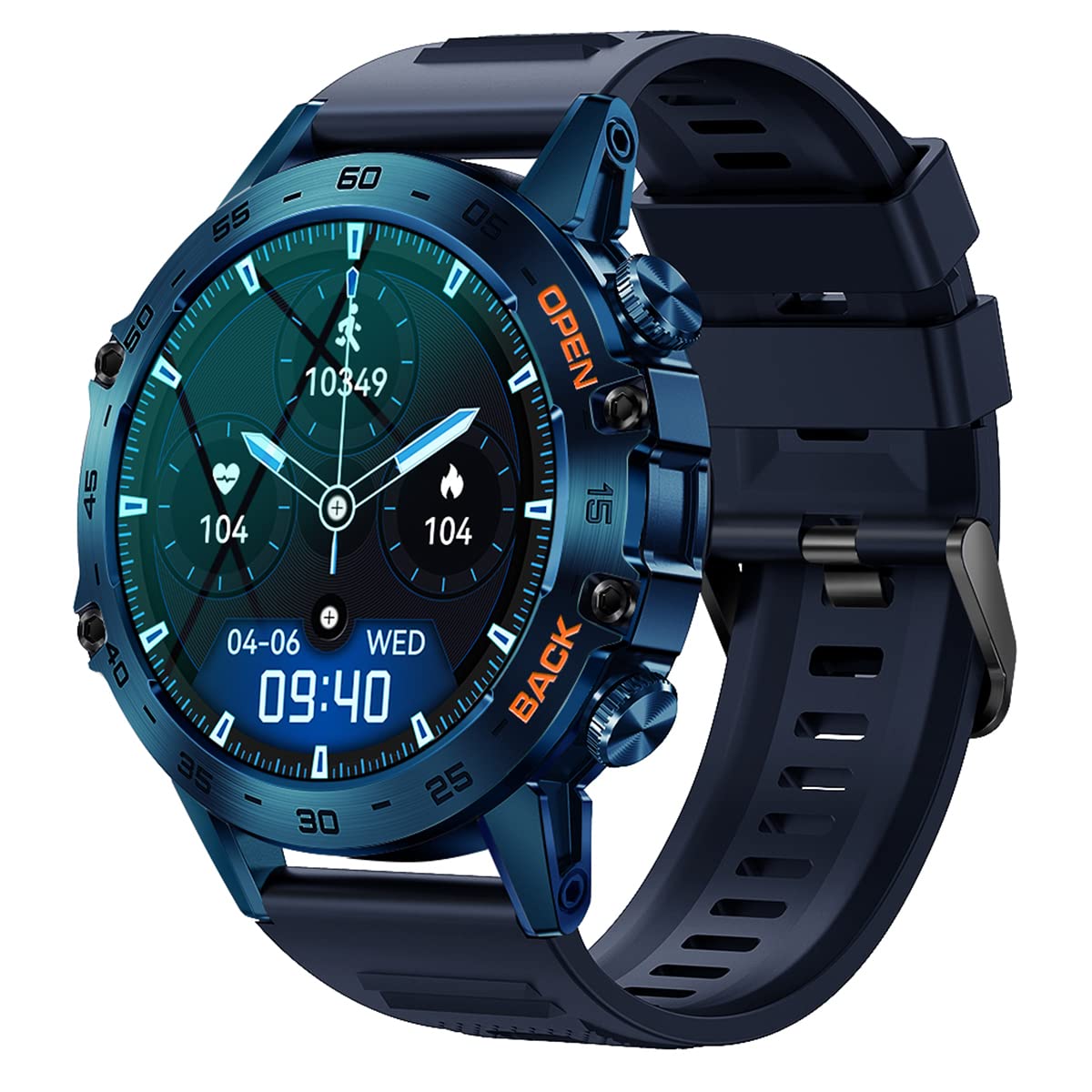 Sedsey 1.39 ' ' Ips Tactical Smart Watch For Men, Fitness Tracker(Answer/Make Call) Military Smartwatch For Android Iphone,Ip68 