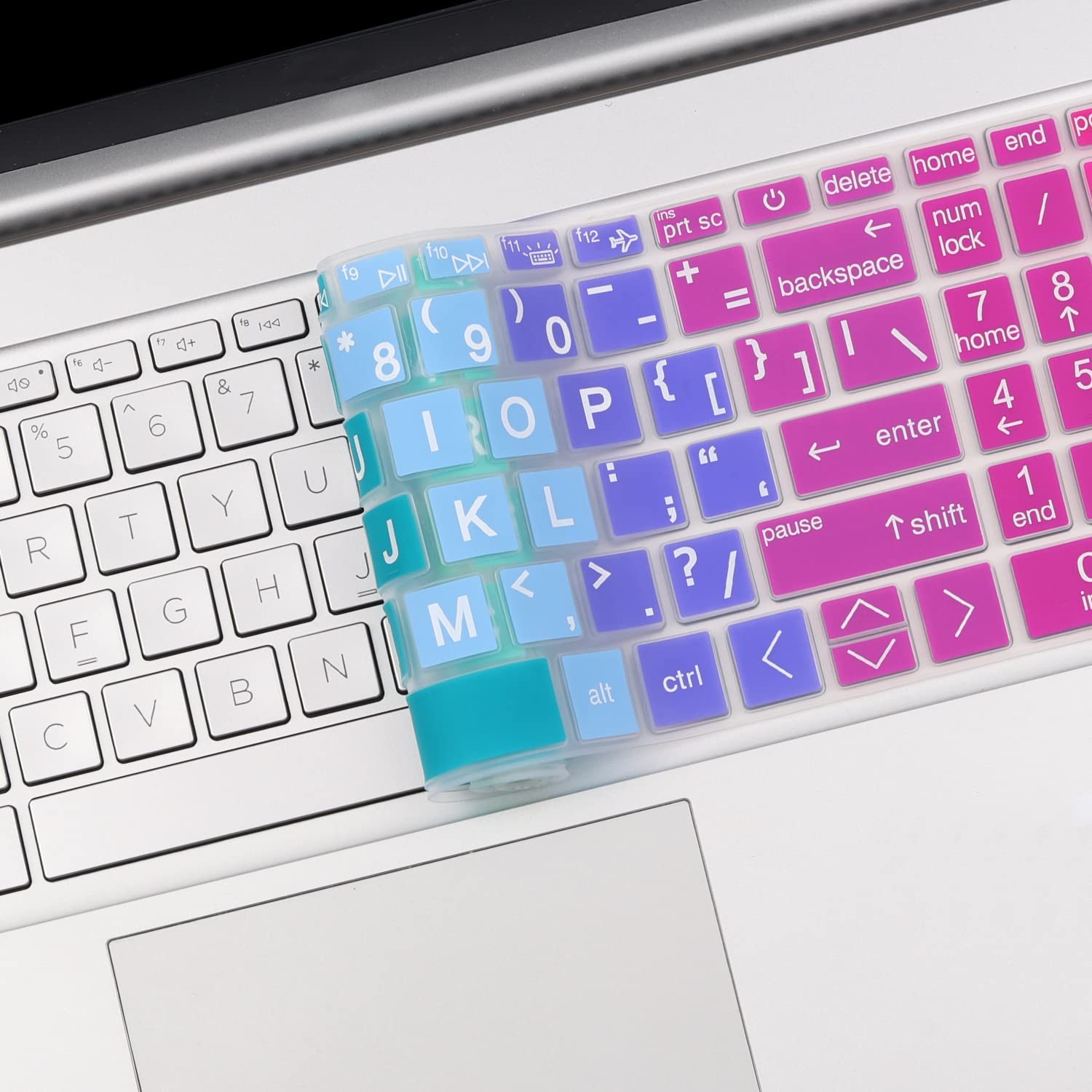 Large Print Keyboard Cover For 2023 2022 Hp 17.3'' Laptop 17T 17Z 17 Cn 17 Cp 17 Cn2063Cl 17 Cp0700Dx 17 Cp1035Cl 17 Cn1063Cl 17