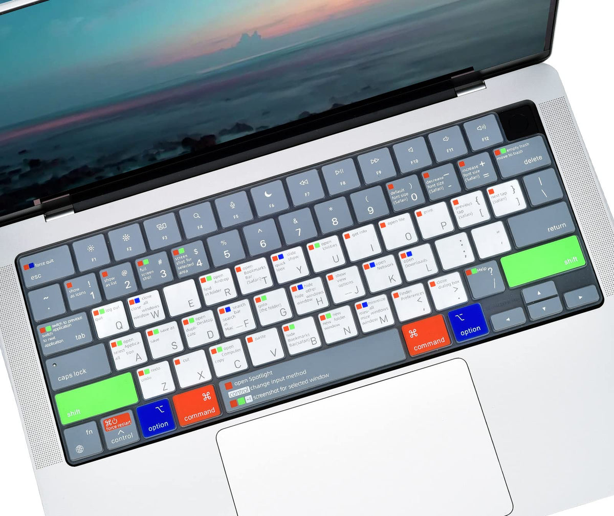 Keyboard Cover For 2023 Apple Macbook Pro 14 Inch A2992 A2918 A2779 A2442/Pro 16 Inch A2991 A2780 A2485 M3 Chip,Macbook Air 13.6