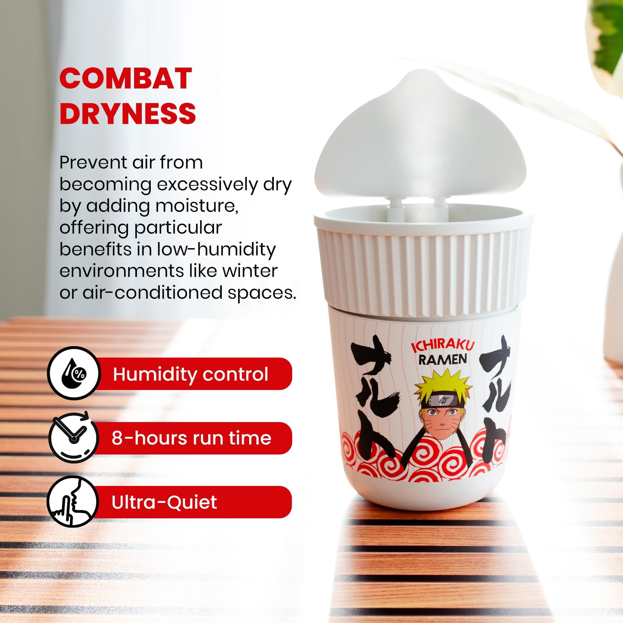 Naruto Shippuden Ichiraku Instant Ramen Cup Humidifier