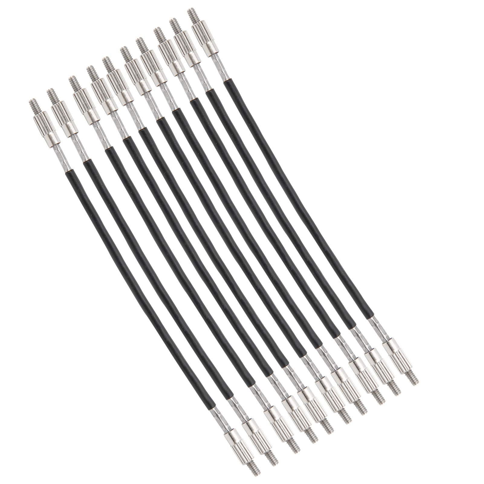 10Pcs Violin Tailgut Tail Gut Made Of Steel Violin Tailpiece Non Slip Wire Tailcord Replacement Accessories