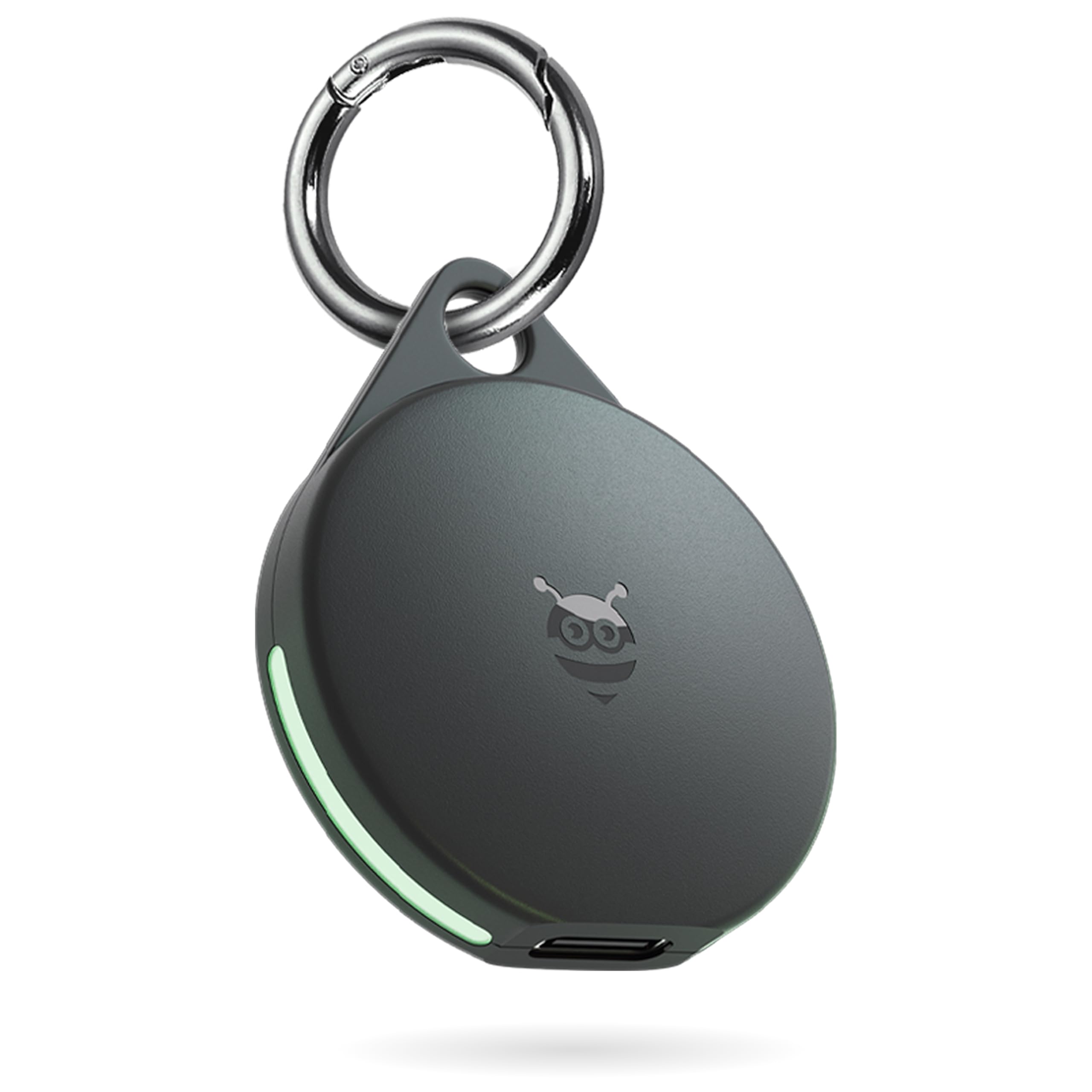 Pebblebee Clip Universal (2024) - Rechargeable Mini Item Tracker Tag | Alternative to Air Tag & Android Trackers | 12-Month Batt