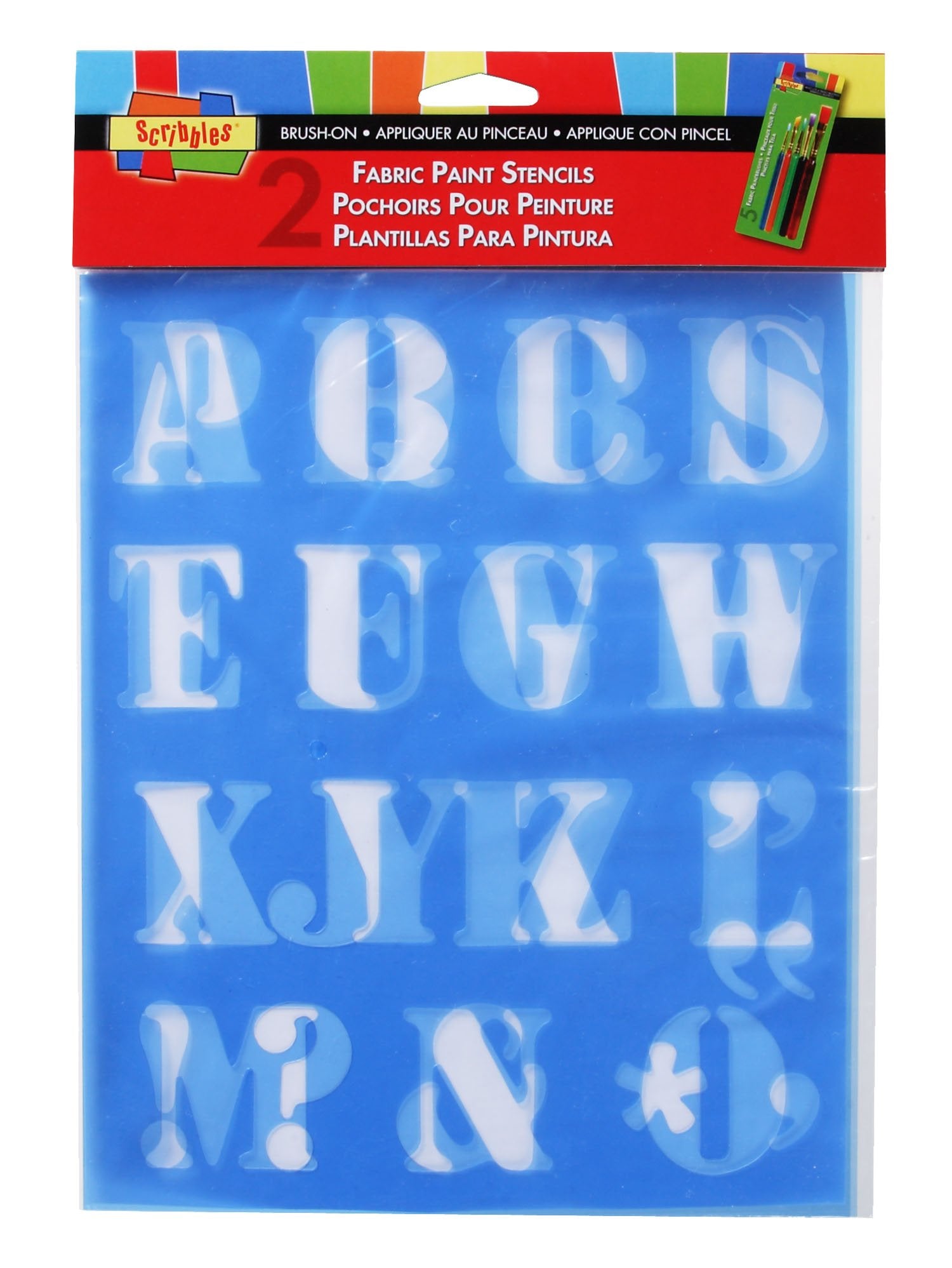 Scribbles 28868 Fabric Paint, White