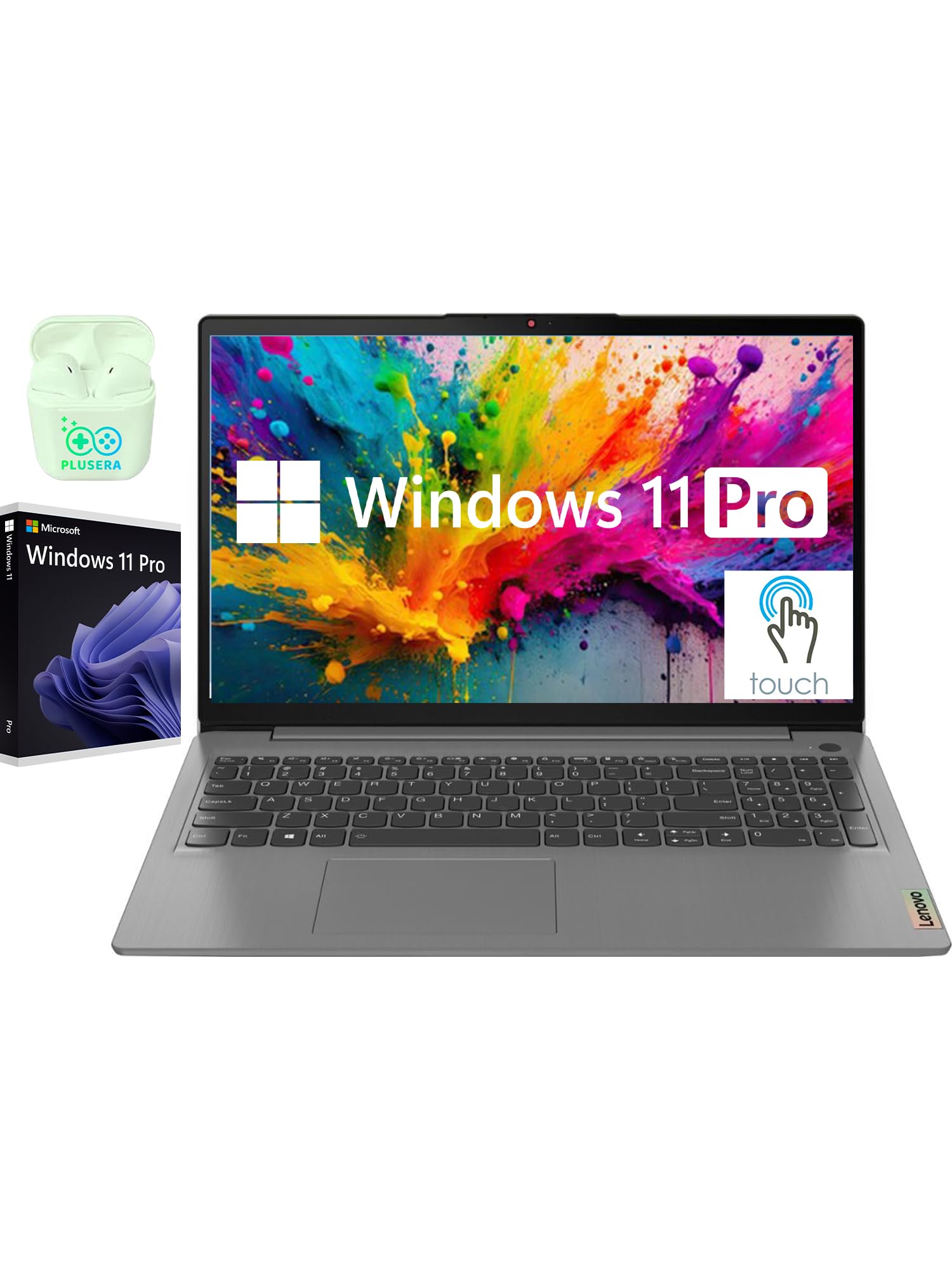 Lenovo Ideapad 3i Laptop, 15.6 FHD Touchscreen Business & Student Laptop Computer, Intel i3-1115G4 Processor, 12GB RAM 256GB SSD