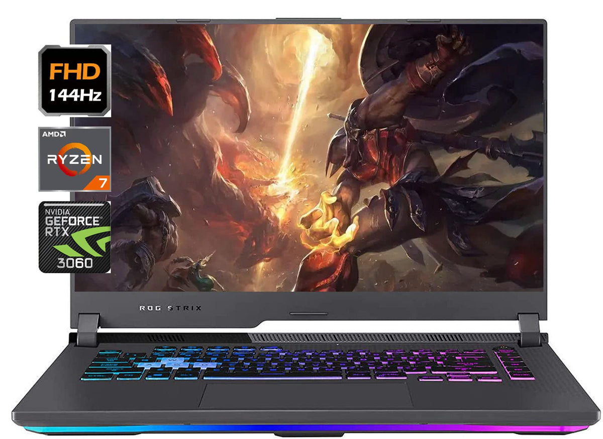 Asus Rog Strix 15.6/'' Fhd 144Hz Gaming Laptop Newest, 8 Cores Amd Ryzen 7 4800H Beat I7 10750H, 24Gb Ram 1Tb Ssd, Geforce Rtx 3