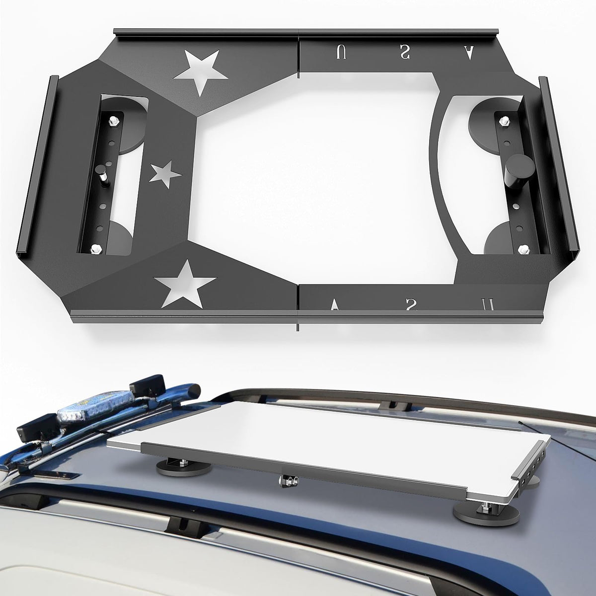 Ybervont Starlink Gen 3 Flat Mount Kit, Starlink Standard Dish Magnetic Quick Release Roof Mount Kit For Rv, Vans, Boat, Overlan
