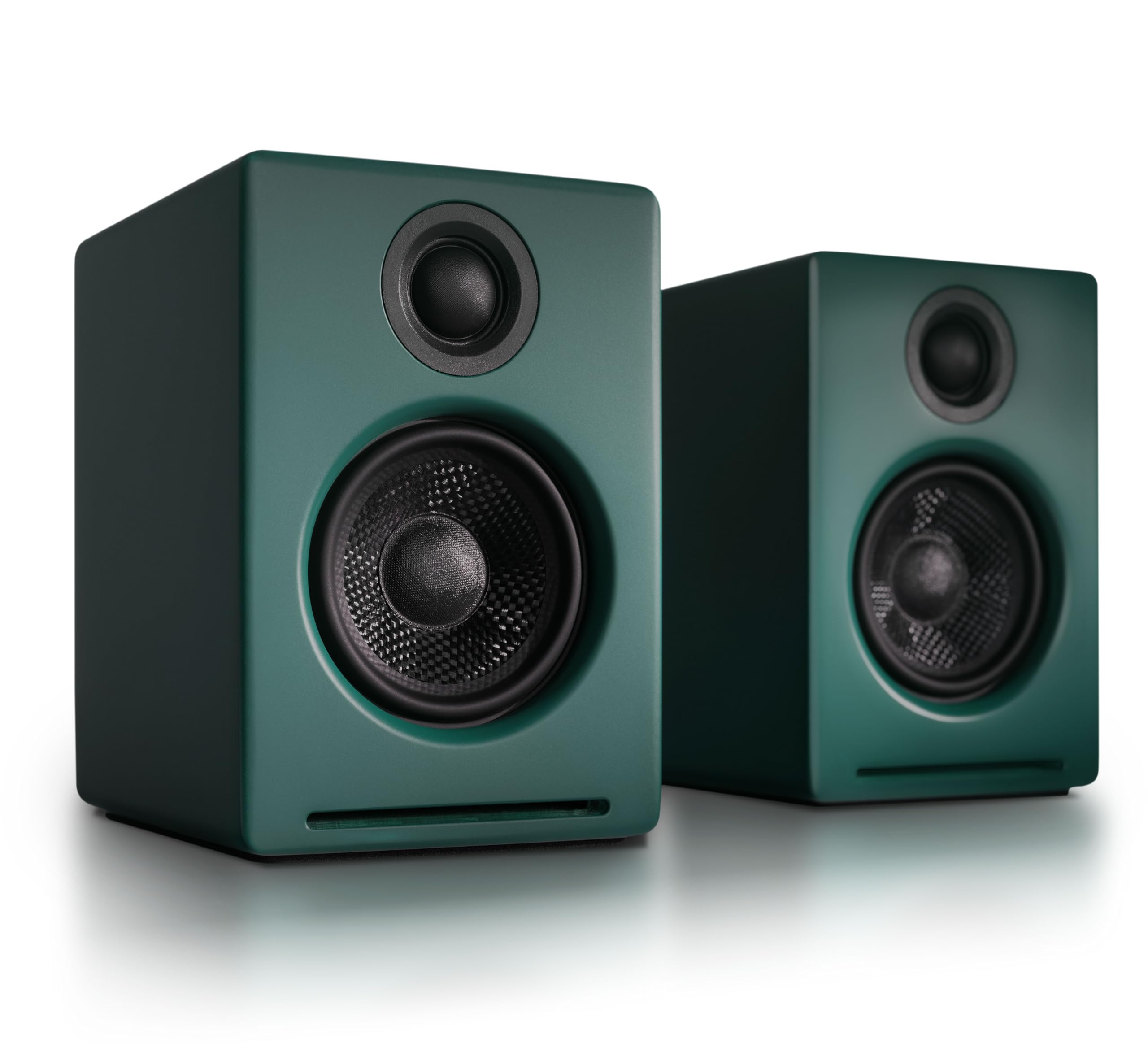 Audioengine A2+ Wireless Computer Speakers - Bluetooth Desktop Speakers with 24-Bit DAC for PC, Mac, Gaming and Music - Green