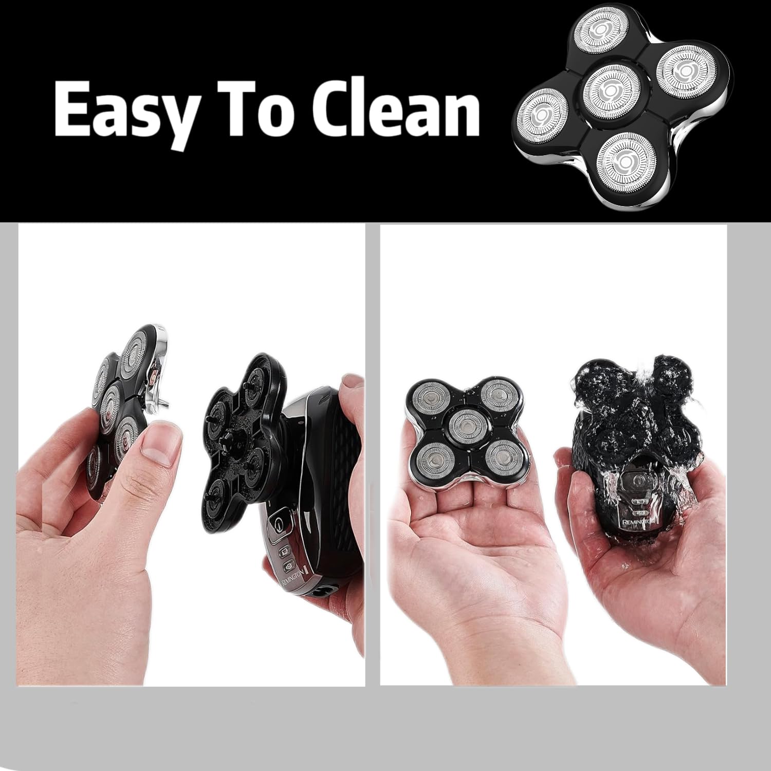 3Pack Shaver Replacement Head Compatible With Remington Pro Peplacement Head For Model Xr7000 Shaver,Replacement Blades Precisio