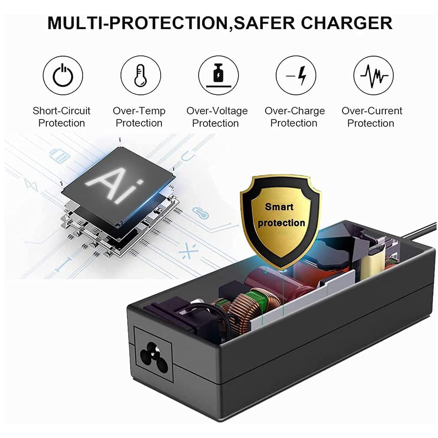 45W 19.5V 2.31A Laptop Charger Replacement For Hp Stream 11 13 14,Hp Pavilion X360, Hp Elitebook Folio, Hp Spectre X360, Hp Pavi