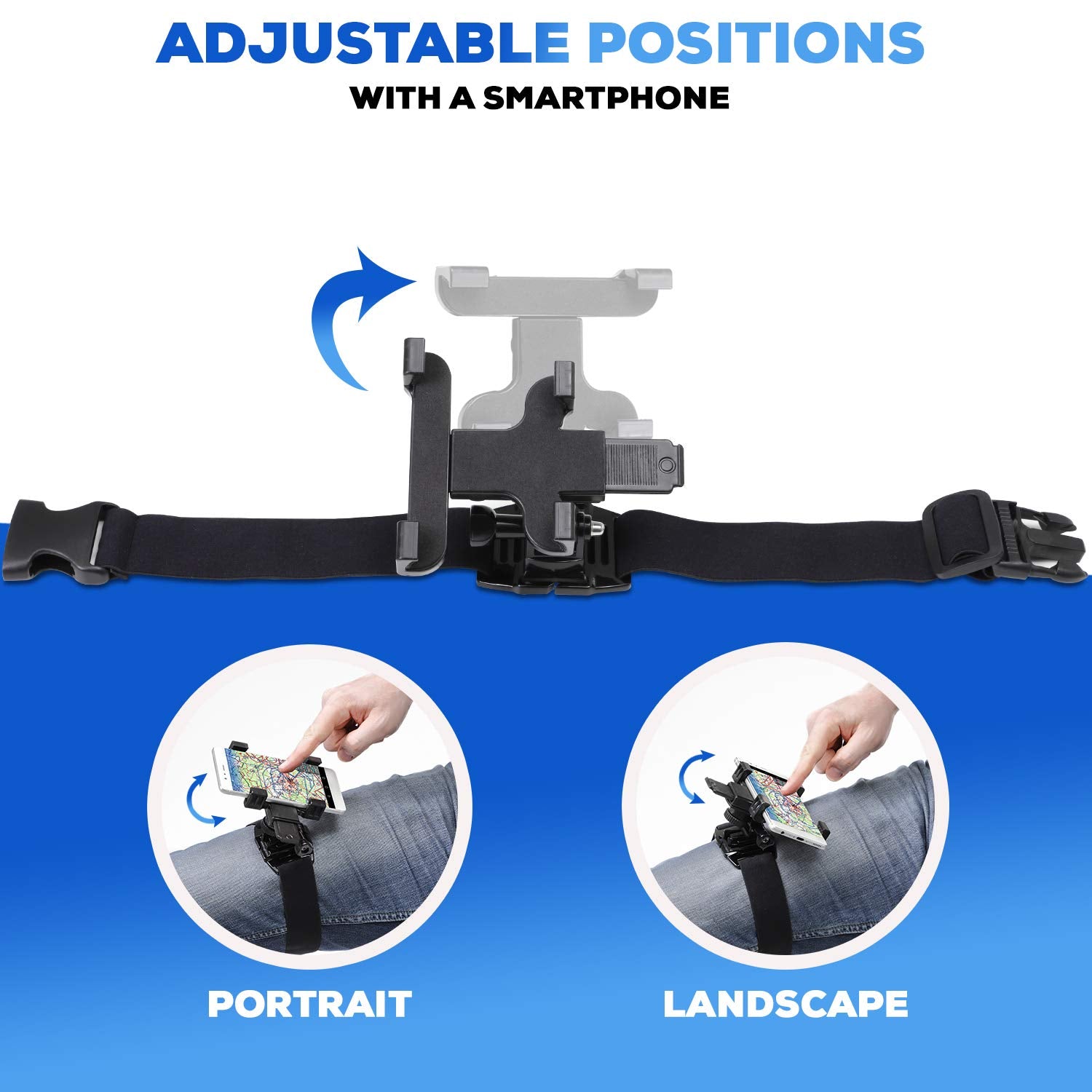 Pilot Kneeboard For Smartphones, Mini Tablets, Iphone, Ipad Mini, Android