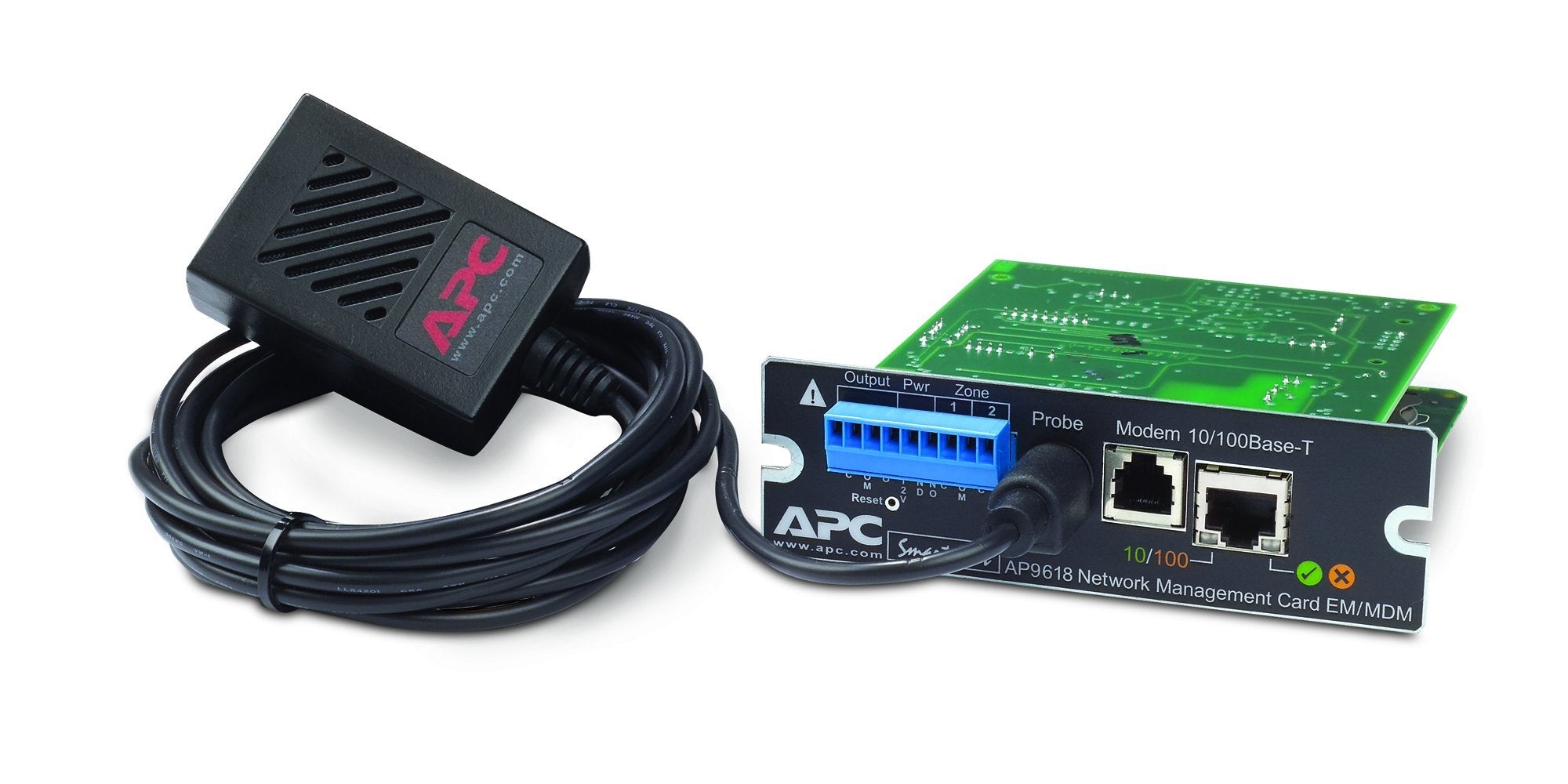 APC AP9618 UPS Network Management Card with Environmental Monitoring and Out of Band Management