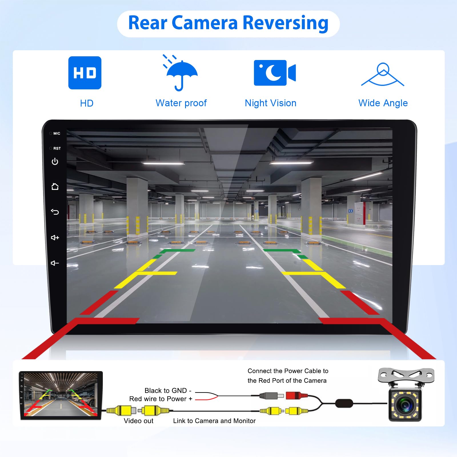 Android Car Radio For Toyota Tundra 2007 2013 Toyota Sequoia 2008 2018, Rimoody 10.1 Inch For Toyota Sequoia Tundra Car Stereo T