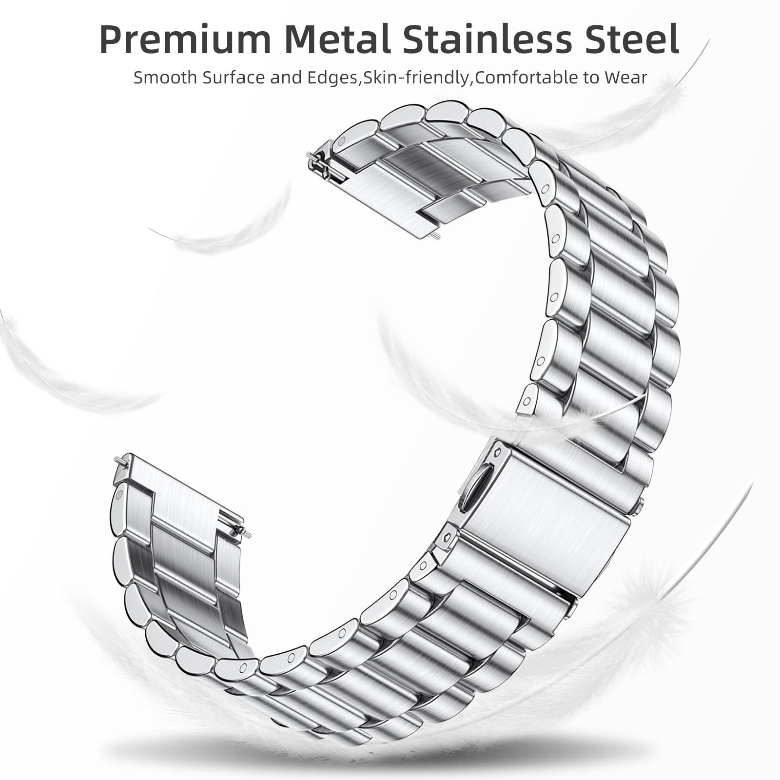 Lerobo Band Compatible With Samsung Watch 7 6 5 4 40Mm 44Mm Band/Galaxy Watch 4 6 Classic 42Mm 46Mm 43Mm 47Mm/Galaxy Watch 5 Pro