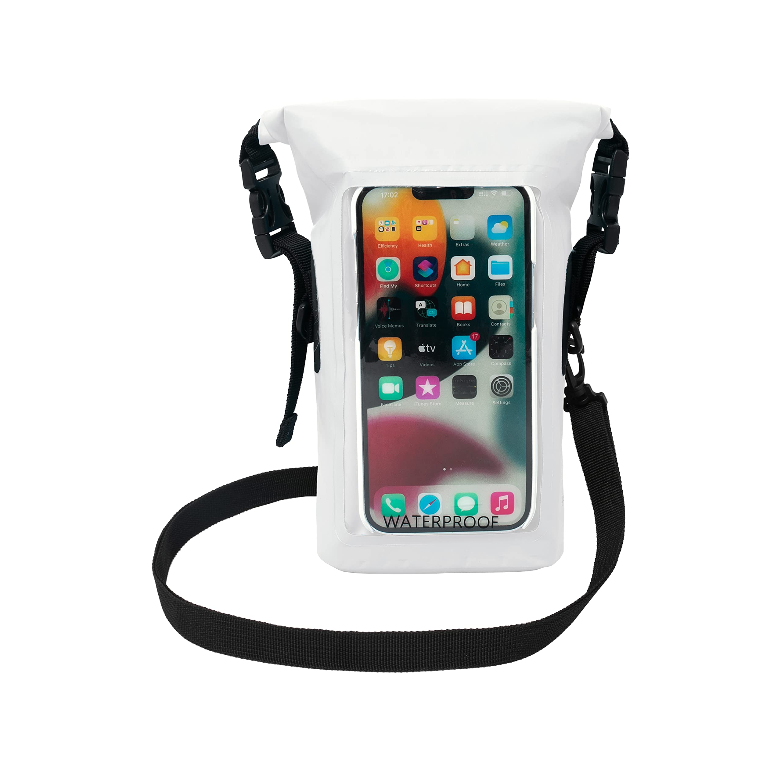 Geckobrands Waterproof Phone Tote Dry Bag | Cellphone Dry Bag Beach Essentials, Waterproof Phone Case & Pouch For Iphone 15 14 1