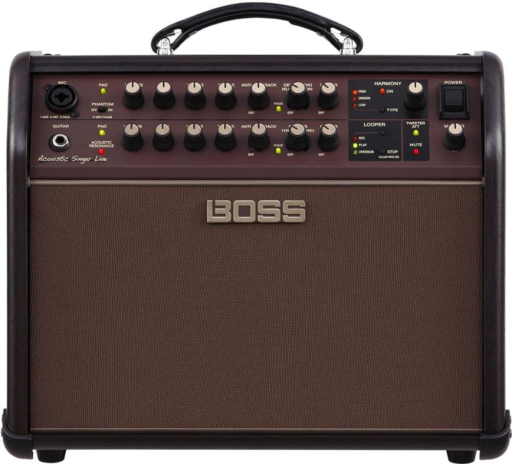Boss Acoustic Singer Live 60 Watt Bi Amp Acoustic Combo With Fx