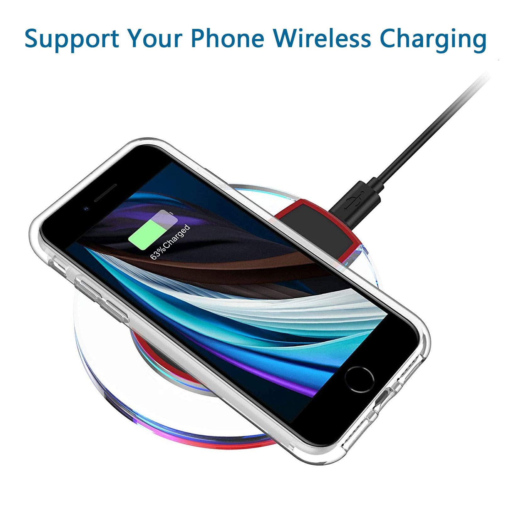 Kjyfoani For Motorola Edge 40 Neo Case With 3 X Tempered Glass Screen Protector, Transparent Shockproof Solf Silicone Protection