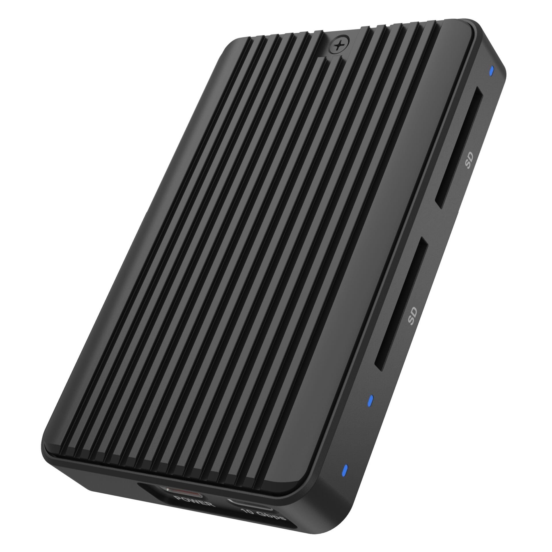 ICY BOX IB-CR602M-C31 M.2 SSD Enclosure with Card Reader