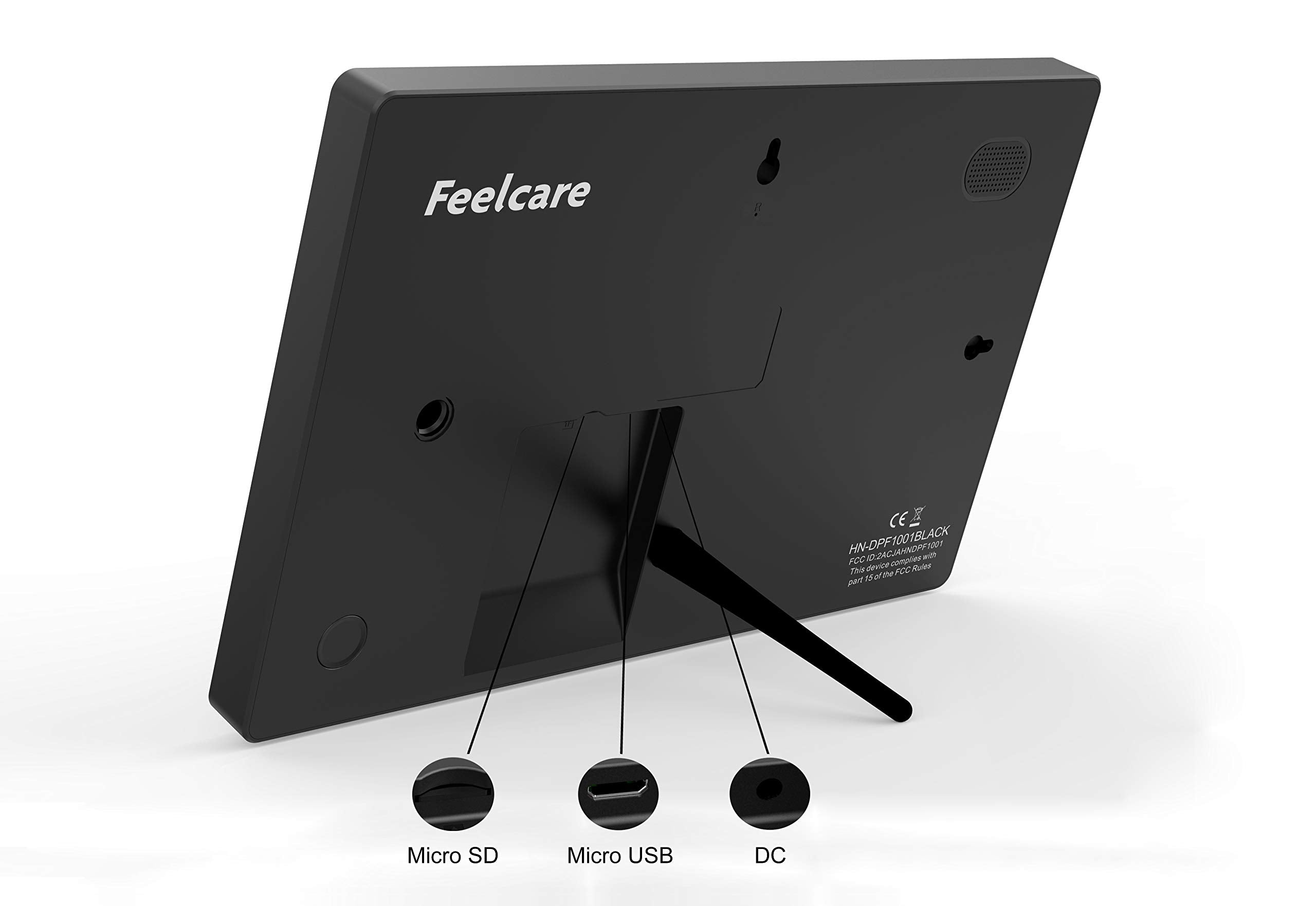 Feelcare 10.1 Inch 16Gb Smart Wifi Digital Picture Frame, Send Photos Or Small Videos From Anywhere, Touch Screen, 800X1280 Ips