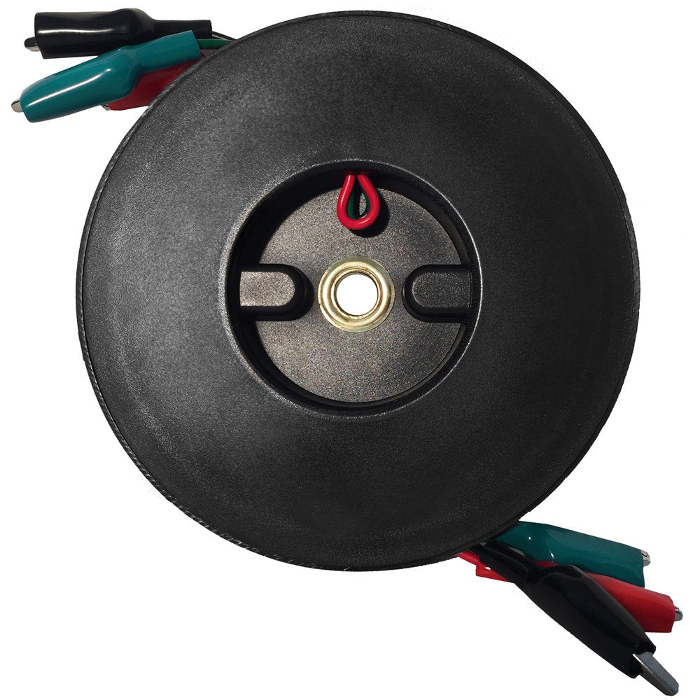 Ocm   3 Wire Retracteable Test Leads   18 Gauge Electrical Copper Wire, Alligator Clips, Impact Resistant Case