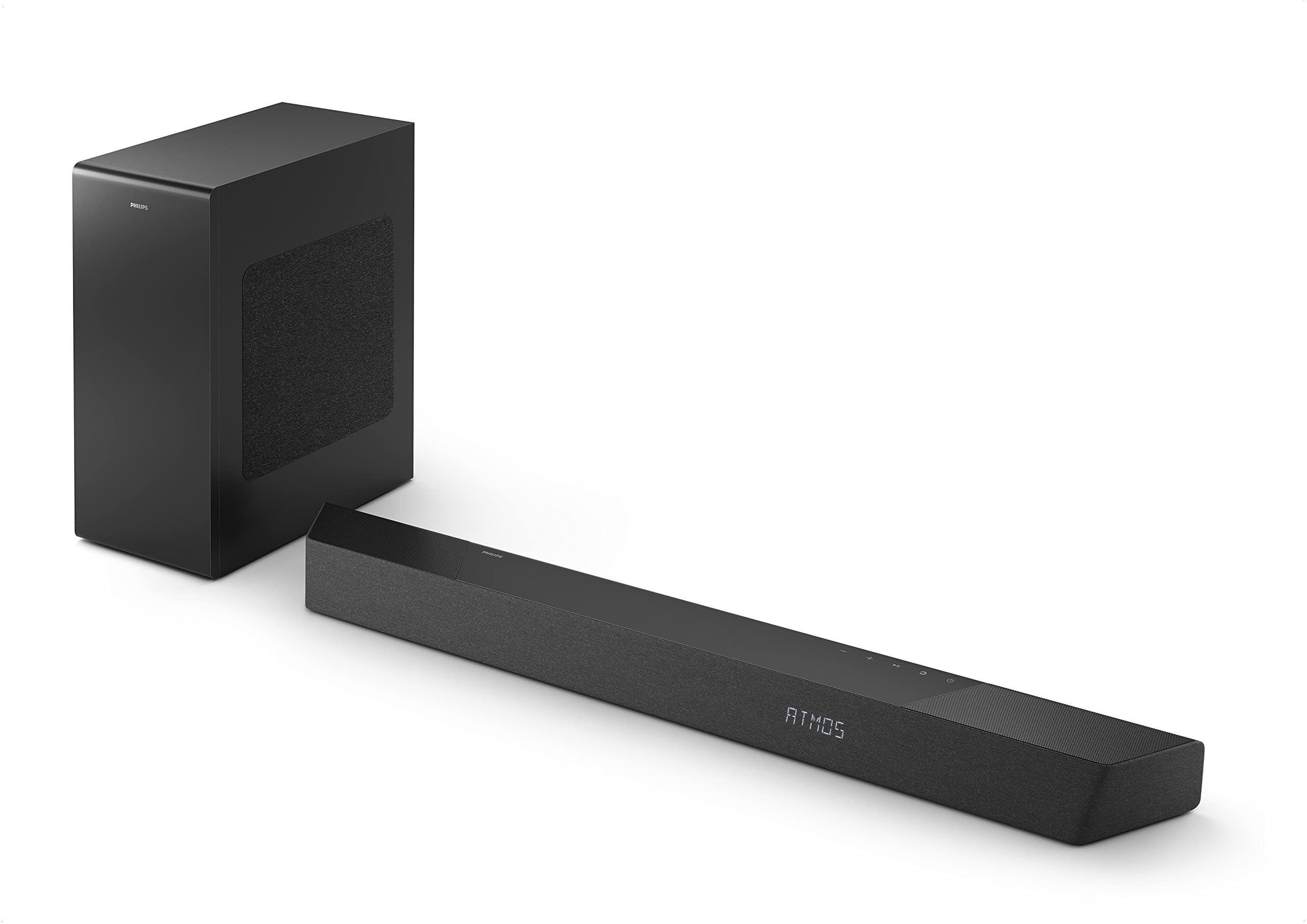 Philips B8907 Soundbar 3.1.2 With Wireless Subwoofer, Dolby Atmos, Play Fi Compatible