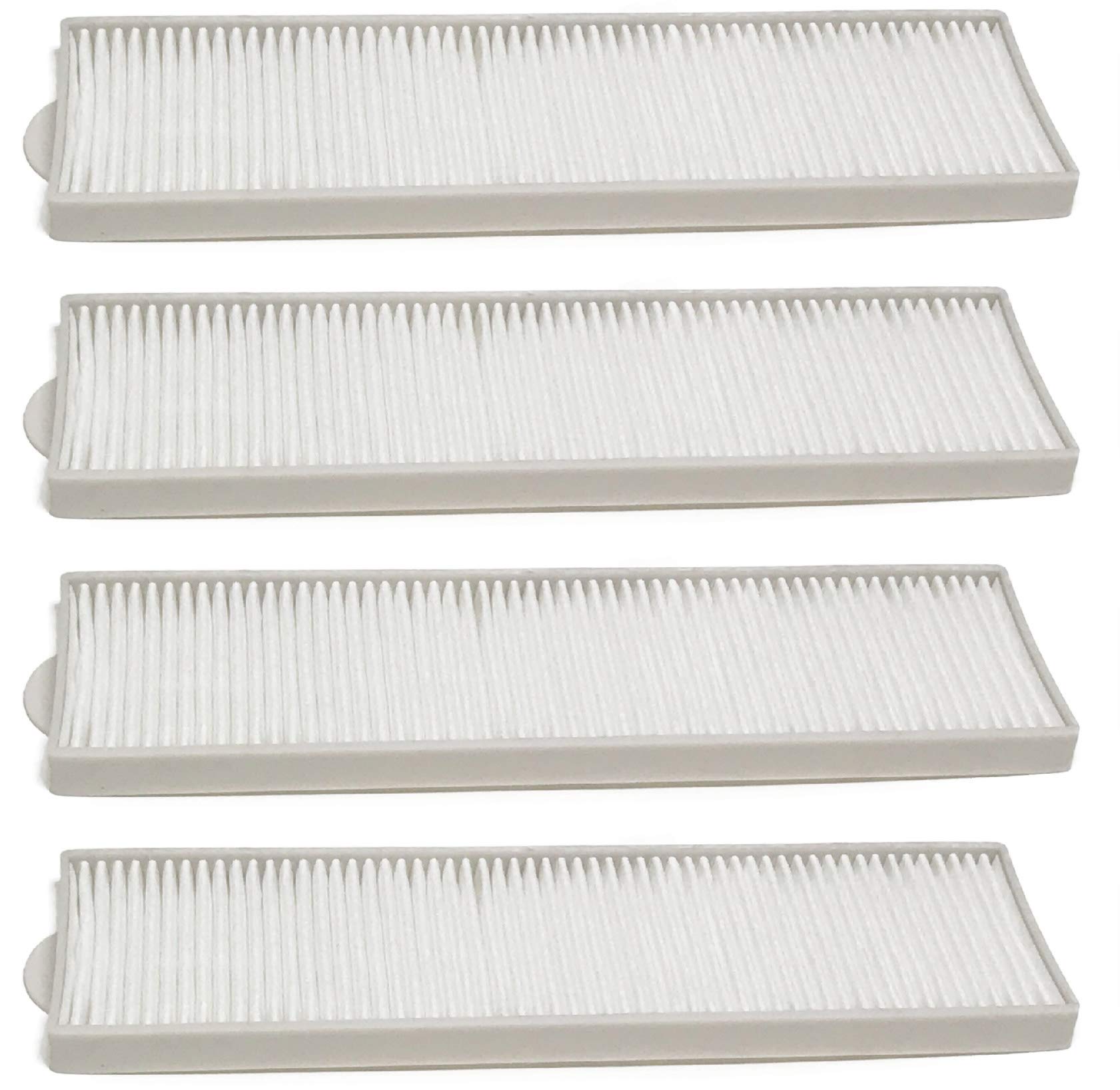 Nispira Replacement Style 8 And 14 Hepa Filter Compatible With Bissell Upright Vacuum Part #3091, 2036608, 2037715. Fits 3750/6595 Bissell Lift Off Series. 4 Packs