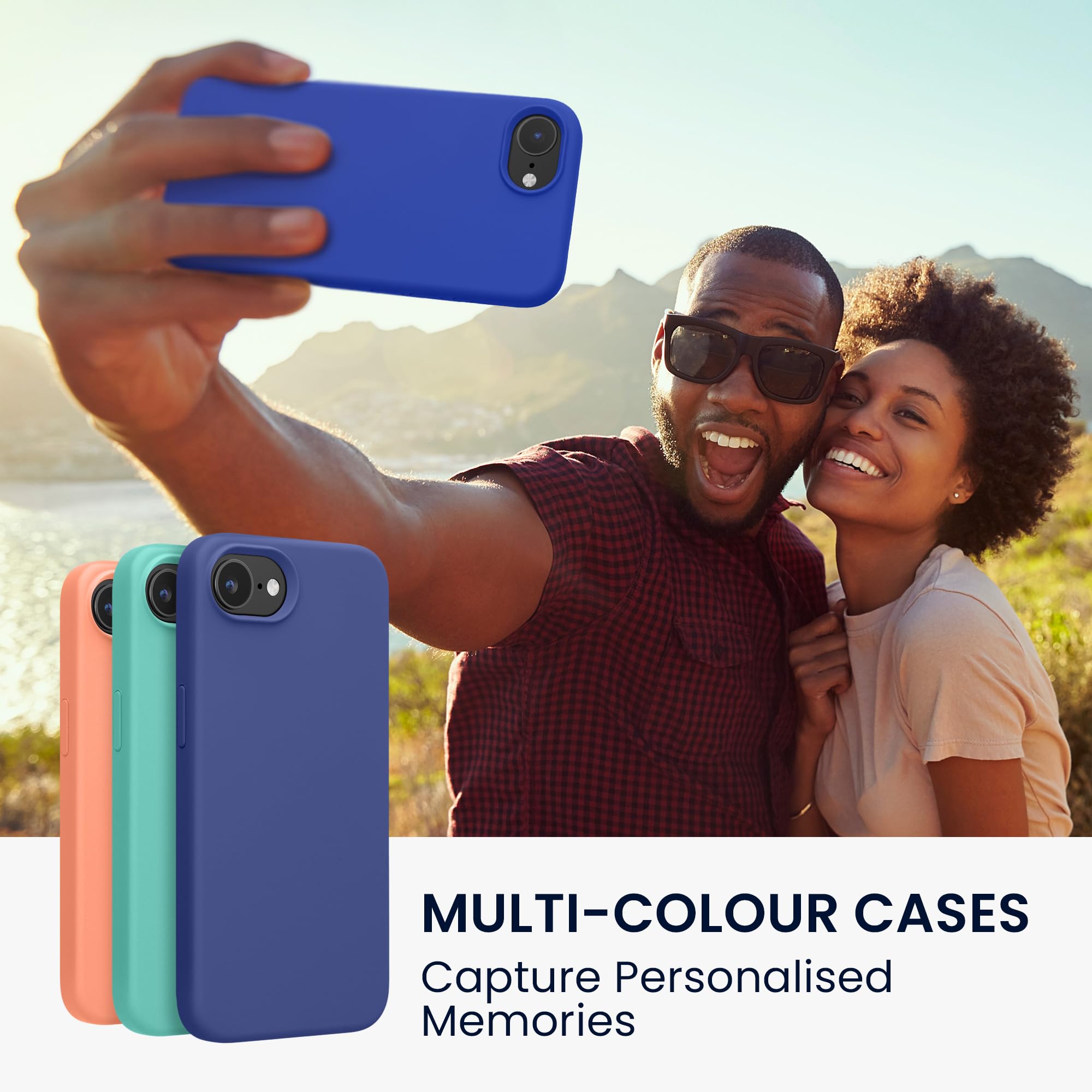 Kwmobile Case Compatible With Apple Iphone 16E Case - Tpu Silicone Phone Cover With Soft Finish - Baltic Blue