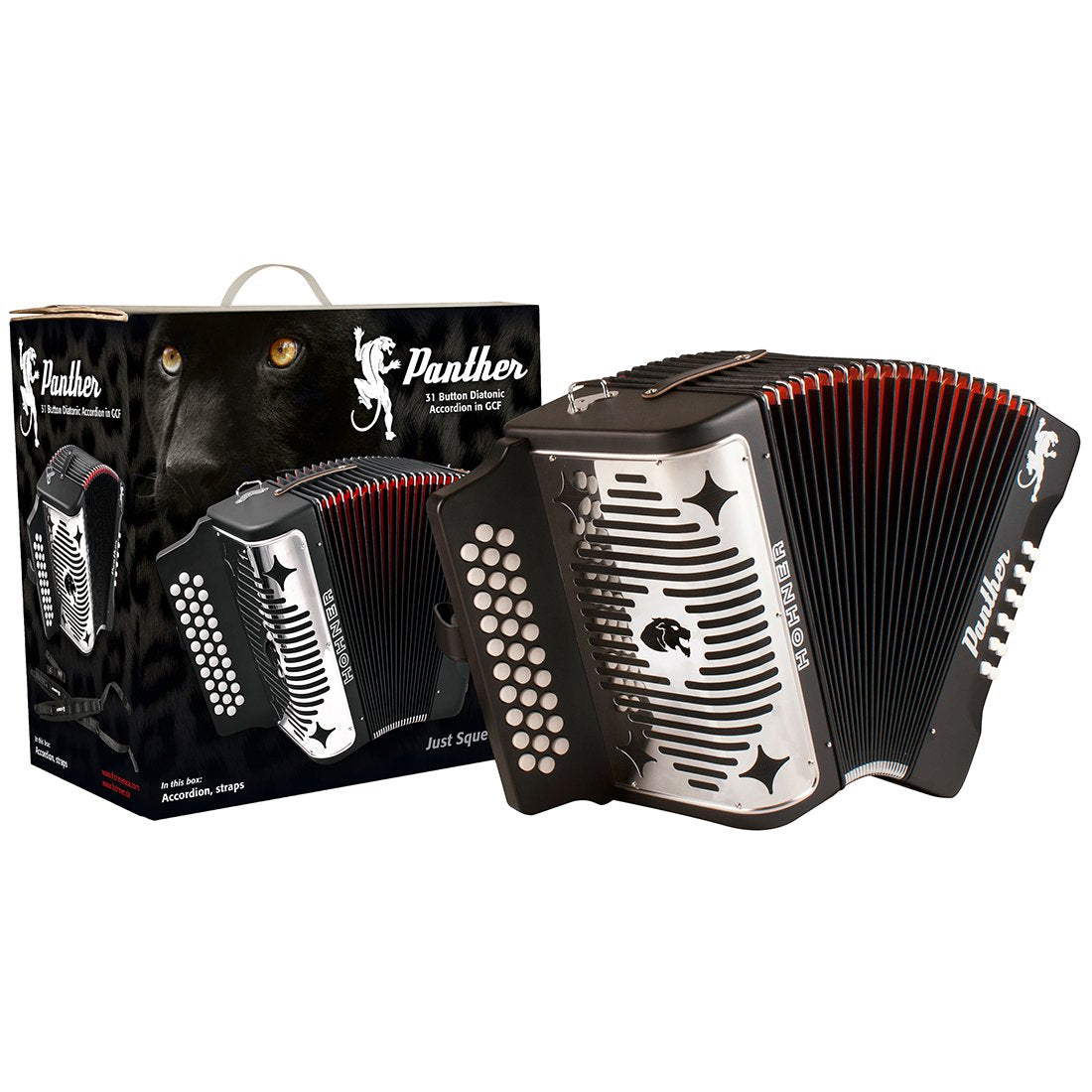 Hohner Accordion, 12 X 7.5 (3100Fb)