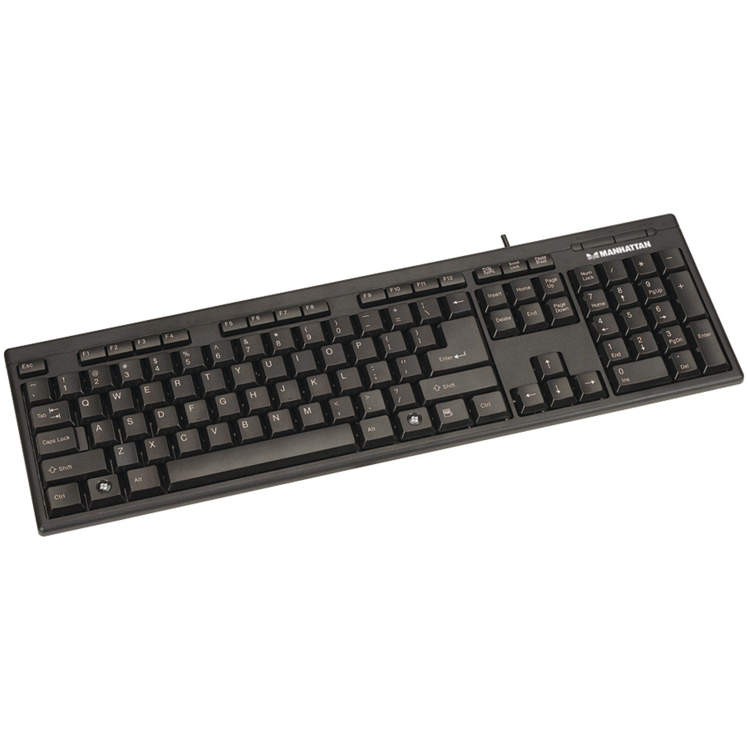 Manhattan Enhanced Keyboard (175708), Black