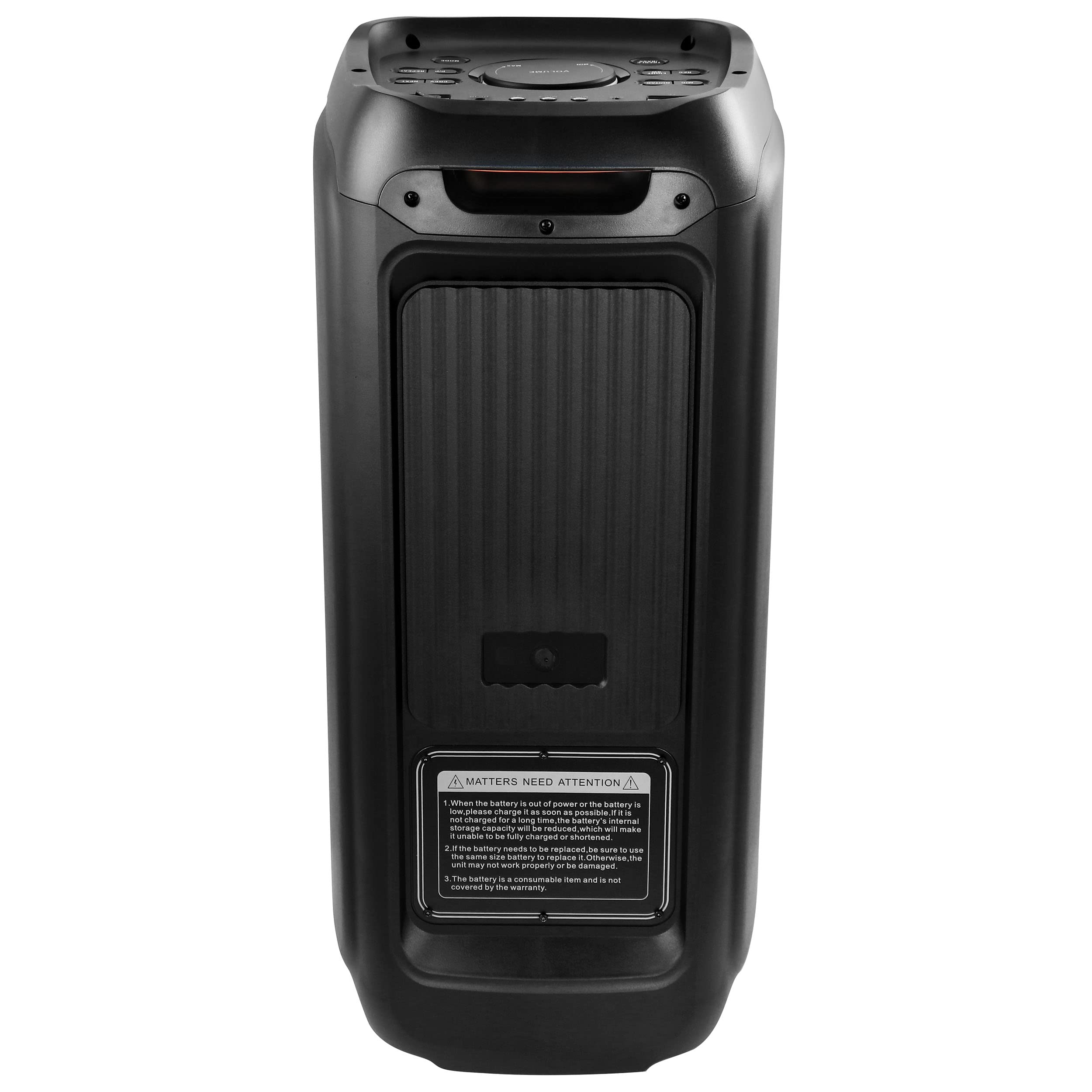 Befree Sound 2 X 8 Wireless Rechargeable Bluetooth Party Speaker With Led Illuminating Lights