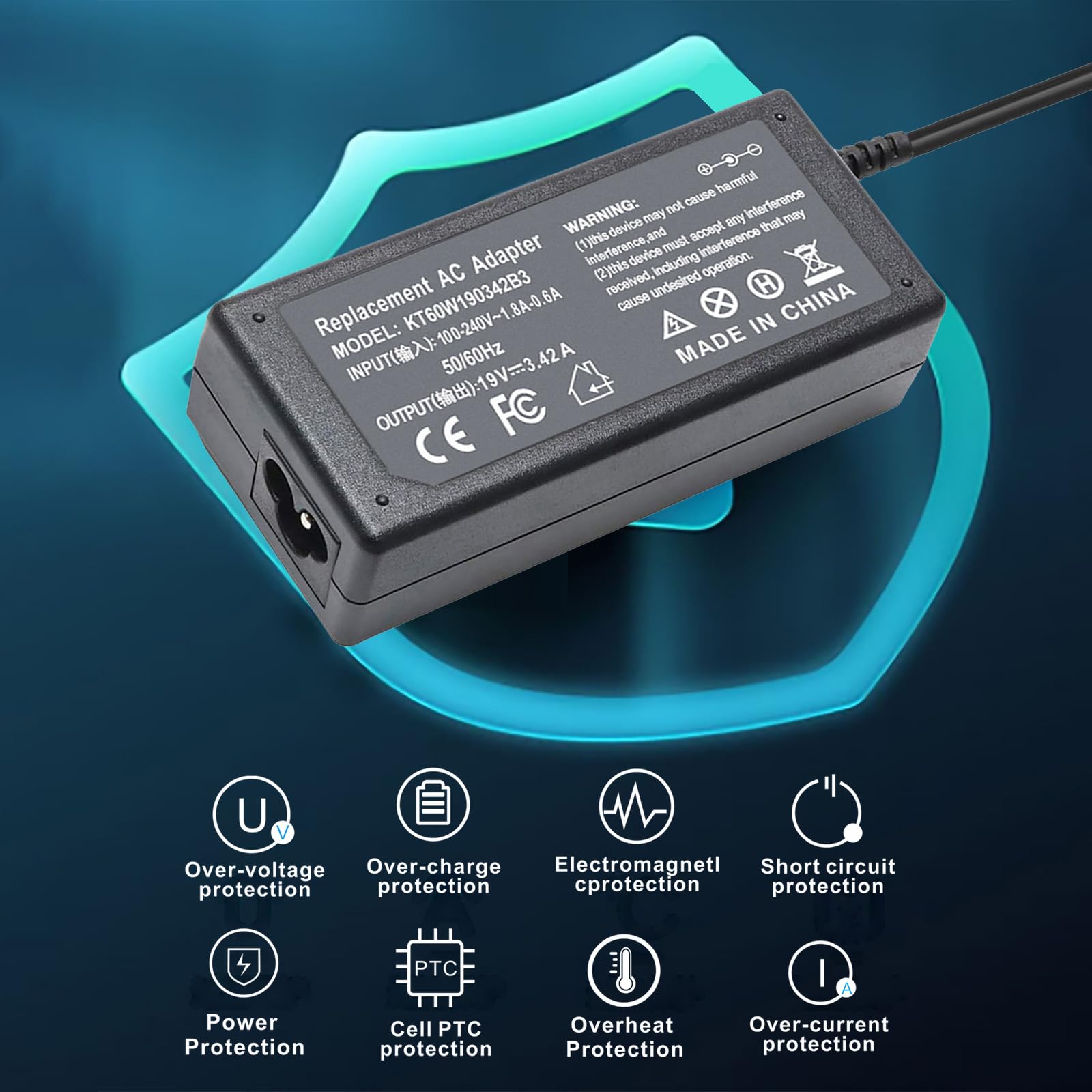 N15Q9 N15Q8 N16Q1 N16P3 N16P1 N19C4 Laptop Charger 65W For Acer Chromebook 11.6'' C720 C720P C731 C738T C740 C670 Cb3 111 Cb3 43